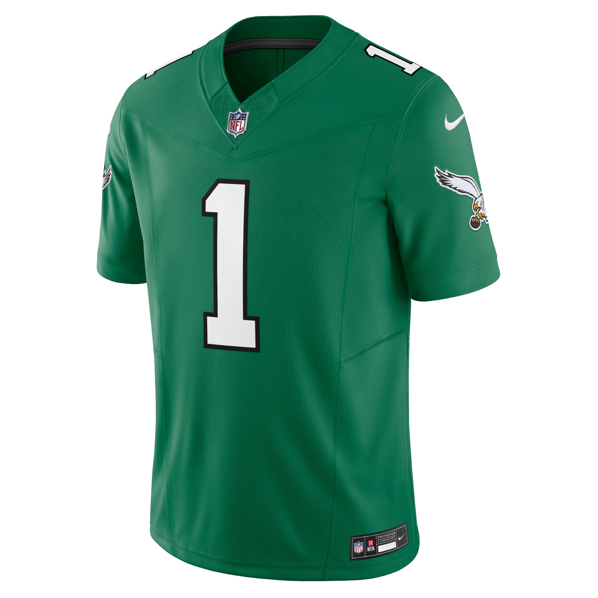 Jalen Hurts Philadelphia Eagles Nike Vapor F.U.S.E. Limited Jersey – Kelly Green Clowdercats