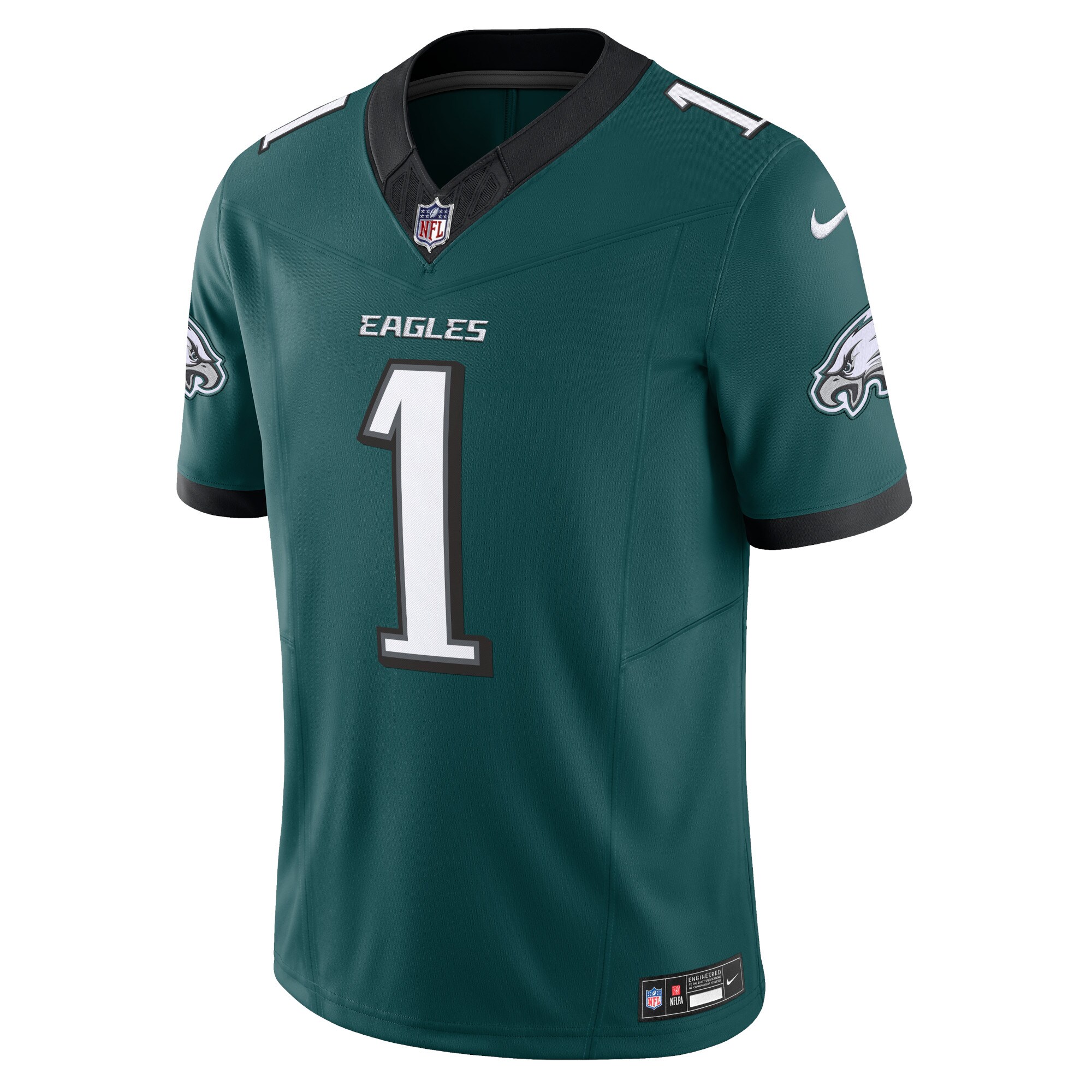 Jalen Hurts Philadelphia Eagles Nike Vapor F.U.S.E. Limited Jersey – Midnight Green Clowdercats