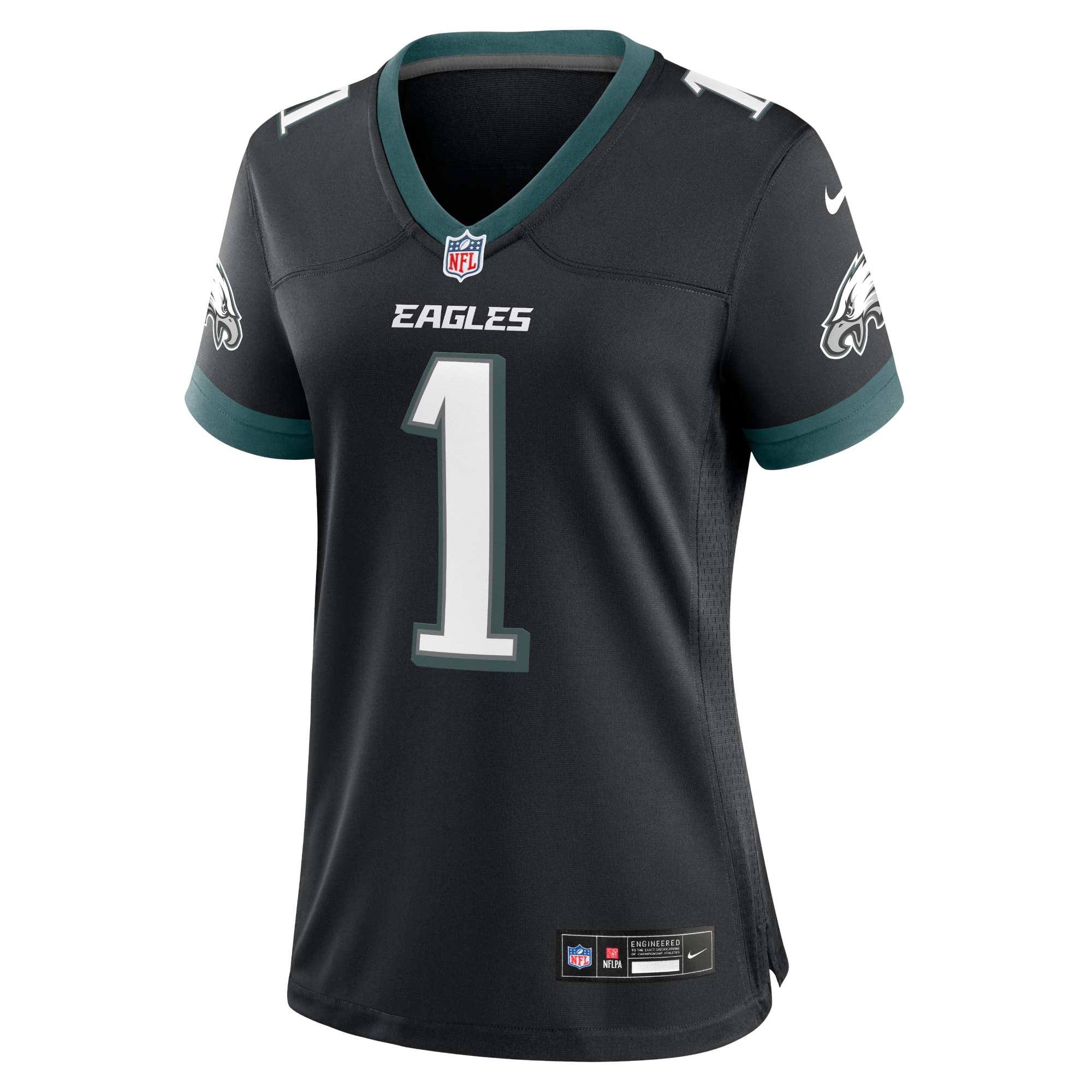 Jalen Hurts Philadelphia Eagles Nike Women’s Alternate Game Jersey – Black Clowdercats