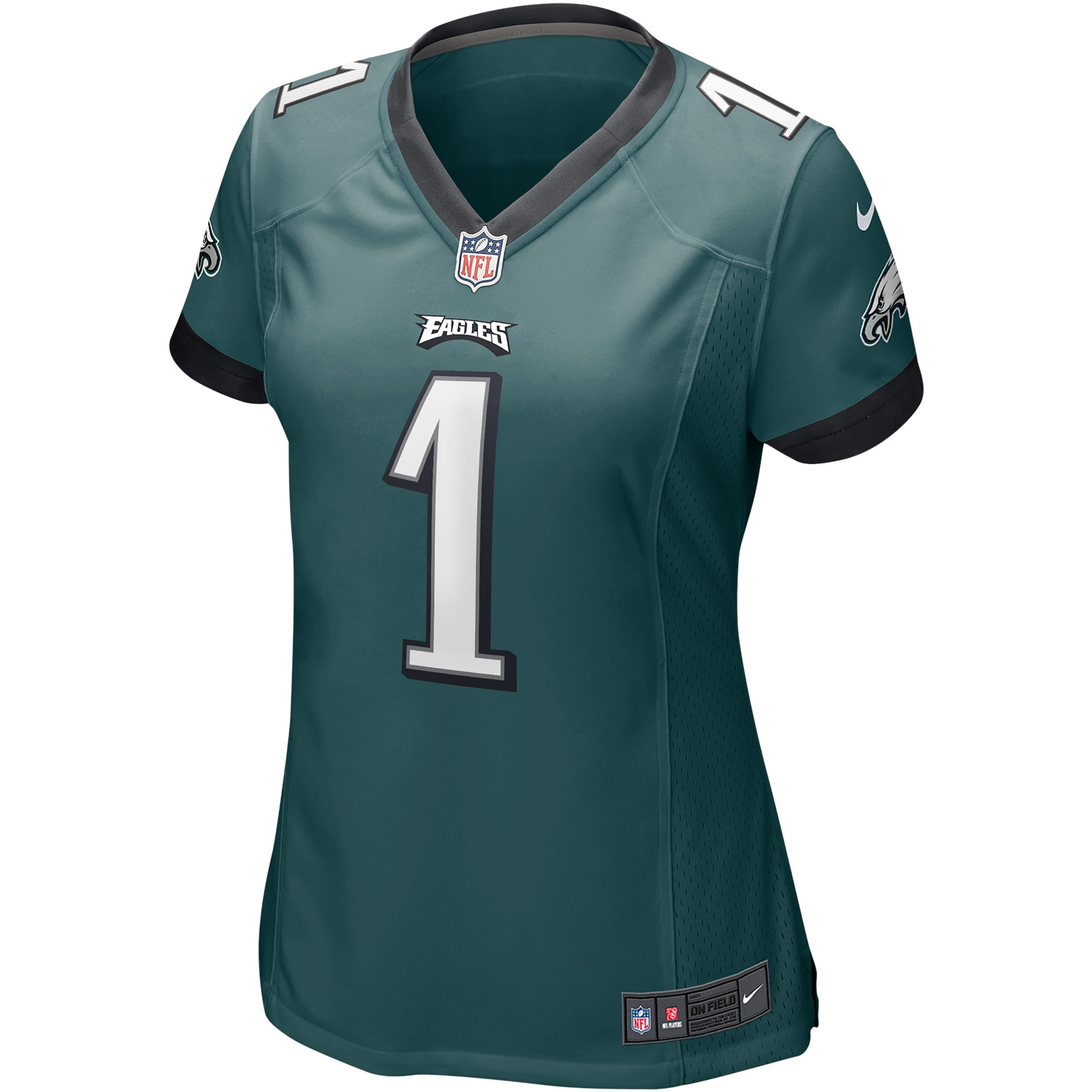 Jalen Hurts Philadelphia Eagles Nike Women’s Team Game Jersey – Midnight Green Clowdercats