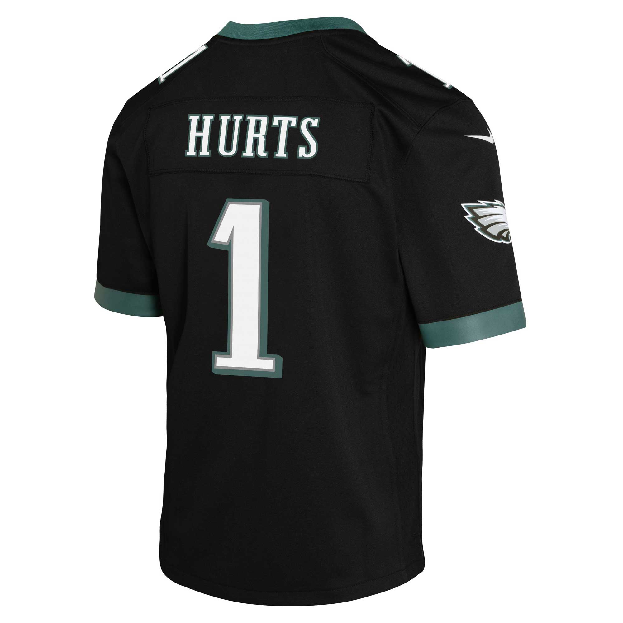 Jalen Hurts Philadelphia Eagles Nike Youth Game Jersey – Black Clowdercats