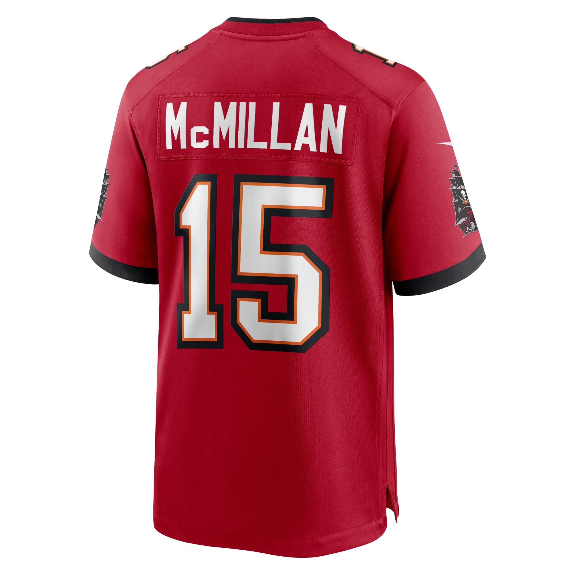 Jalen McMillan Tampa Bay Buccaneers Nike Game Jersey – Red Clowdercats