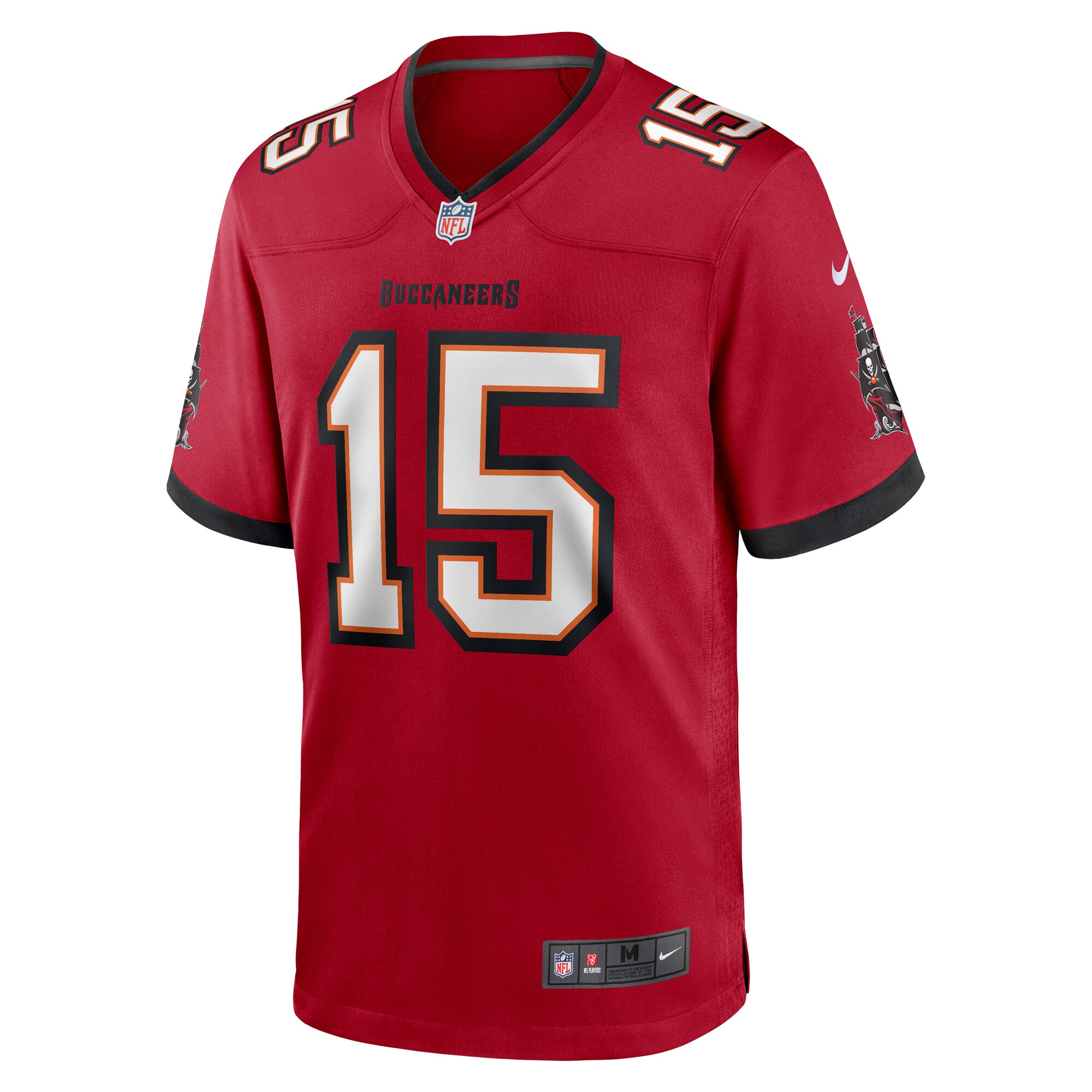 Jalen McMillan Tampa Bay Buccaneers Nike Game Jersey – Red Clowdercats