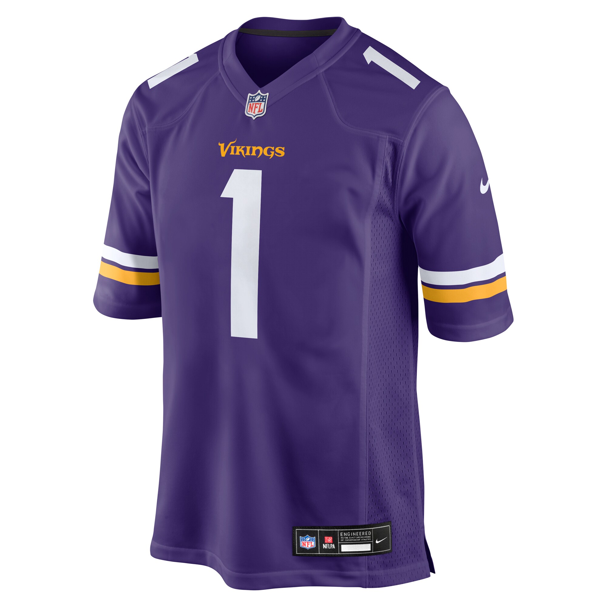 Jalen Nailor Minnesota Vikings Nike Team Game Jersey – Purple Clowdercats