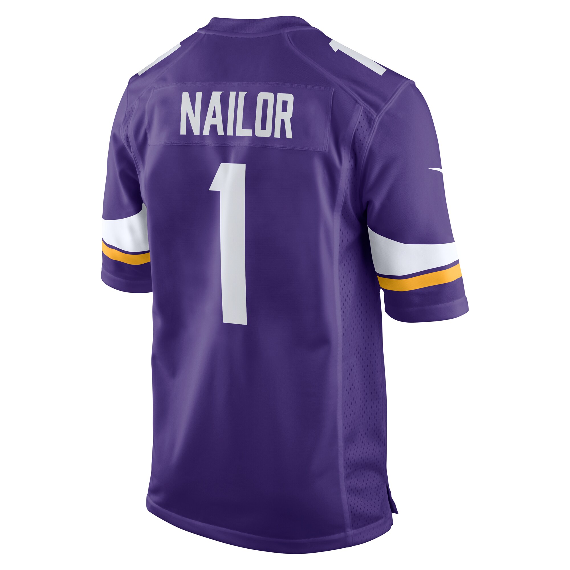 Jalen Nailor Minnesota Vikings Nike Team Game Jersey – Purple Clowdercats