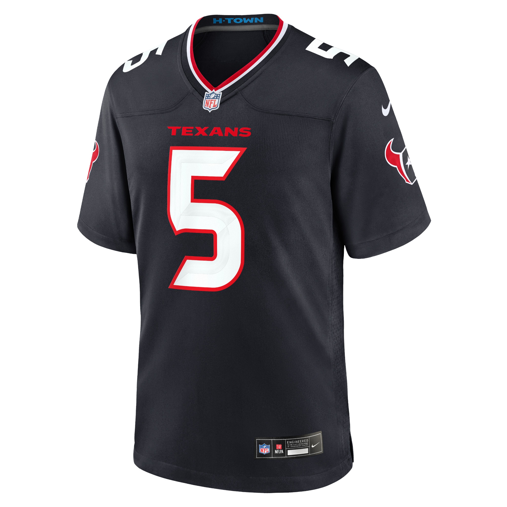 Jalen Pitre Houston Texans Nike Game Jersey – Navy Clowdercats