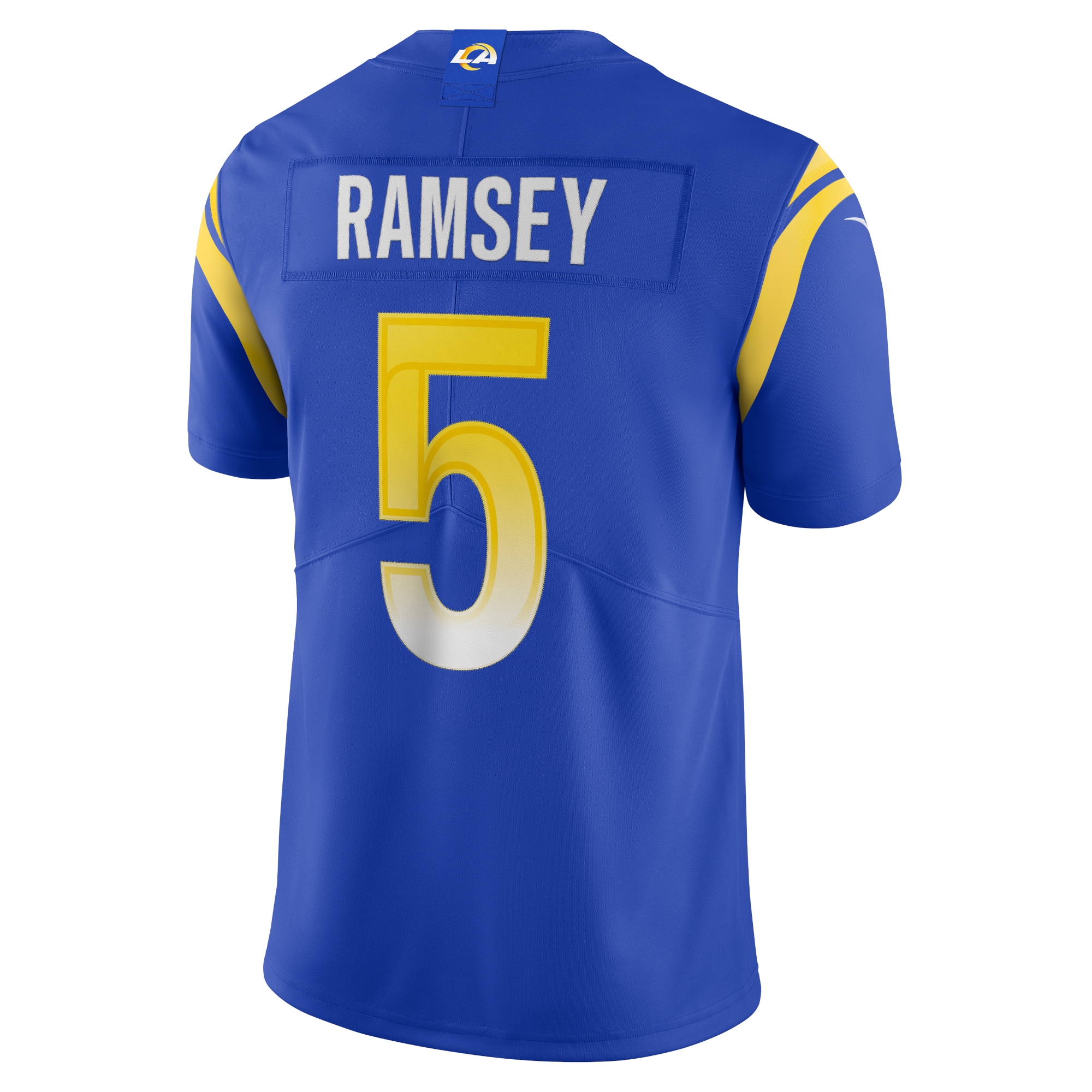 Jalen Ramsey Los Angeles Rams Nike Team Vapor Limited Jersey – Royal Clowdercats
