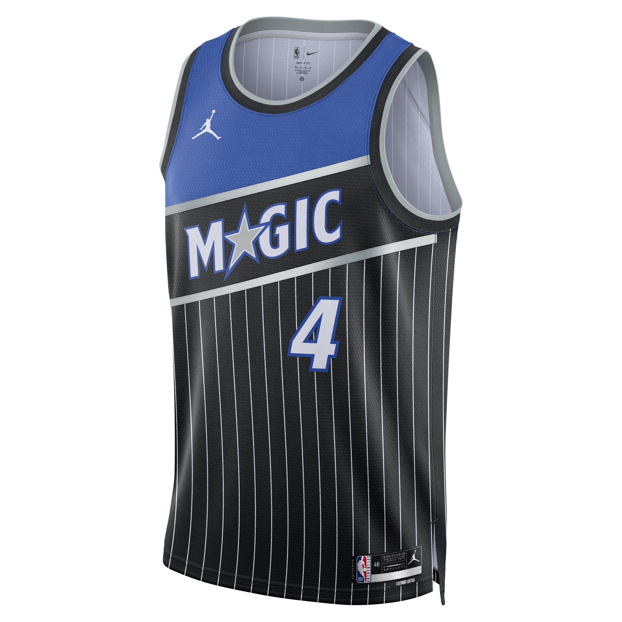 Jalen Suggs Orlando Magic Jordan Brand Unisex Swingman Jersey – Statement Edition – Black Clowdercats