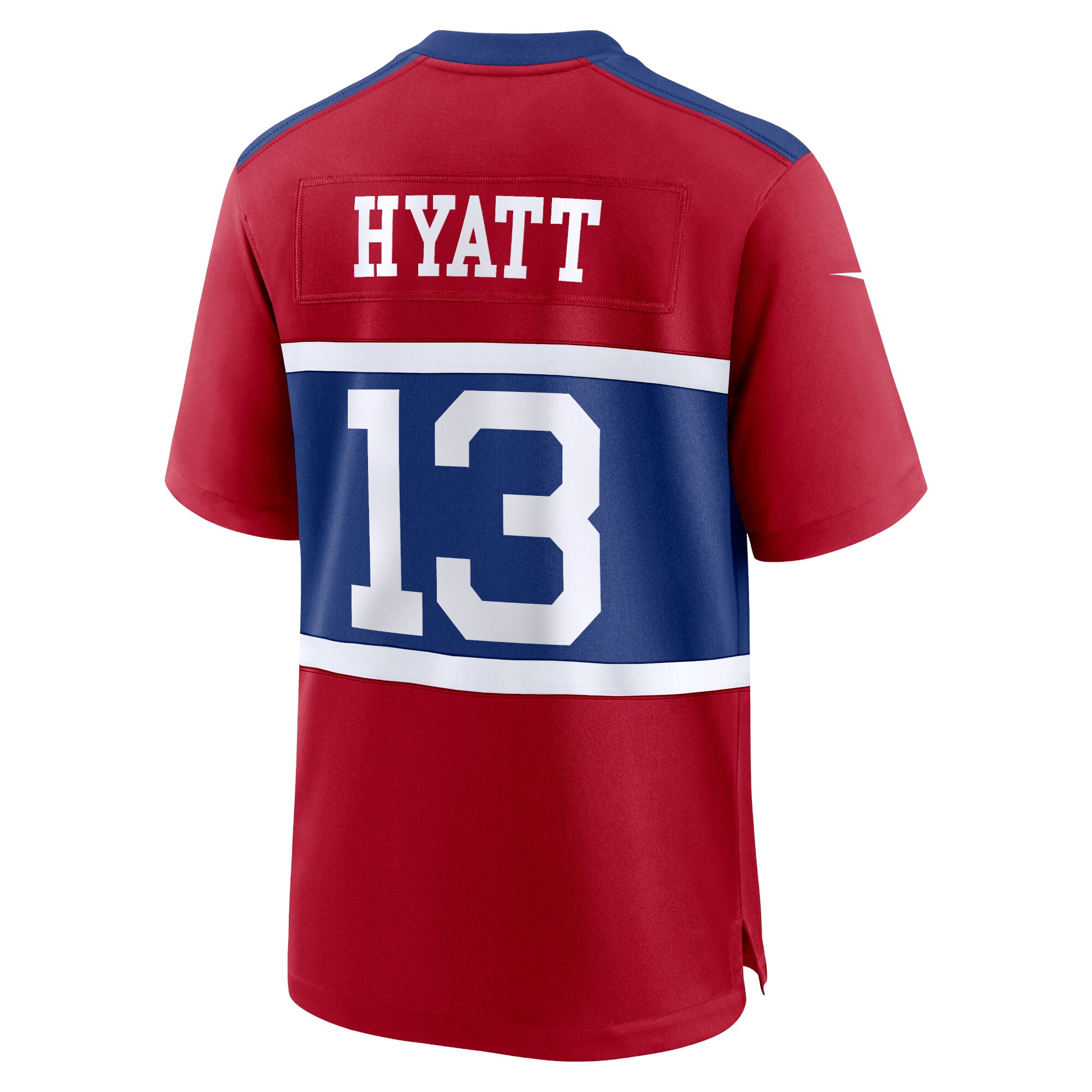 Jalin Hyatt New York Giants Nike Alternate Player Game Jersey – Century Red Clowdercats