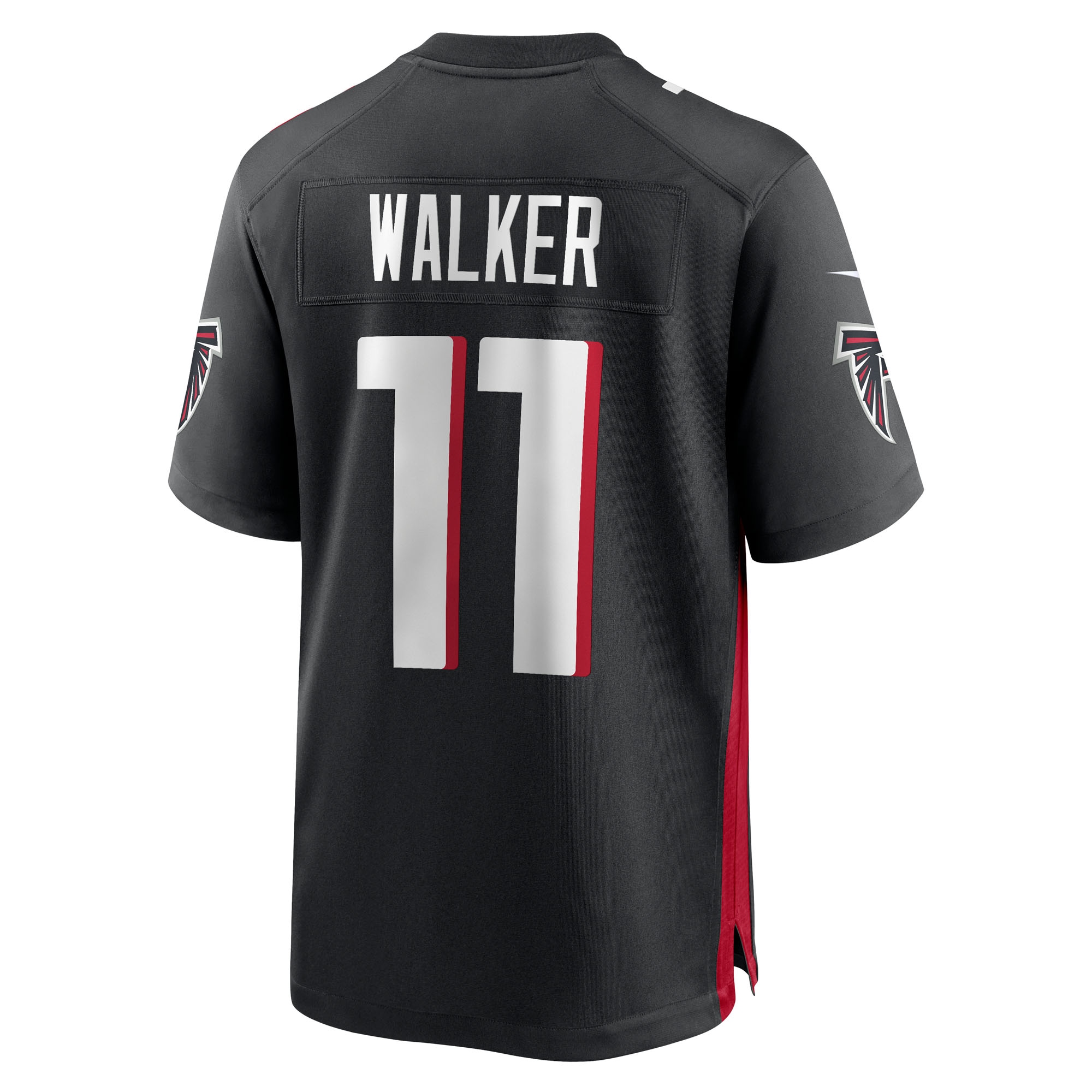 Jalon Walker Atlanta Falcons Nike 2025 NFL Draft First Round Pick Game Jersey – Black Clowdercats