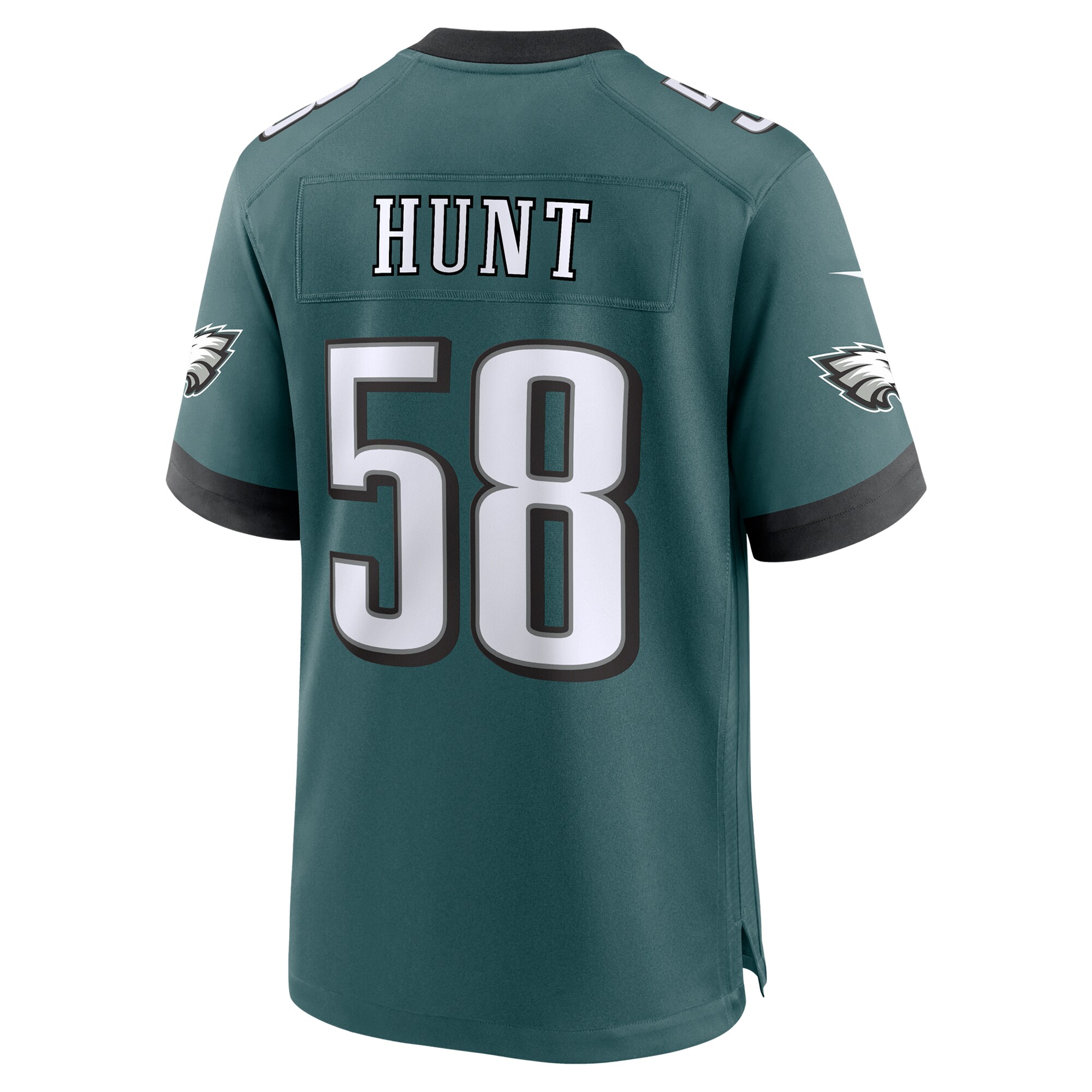 Jalyx Hunt Philadelphia Eagles Nike Team Game Jersey – Midnight Green Clowdercats