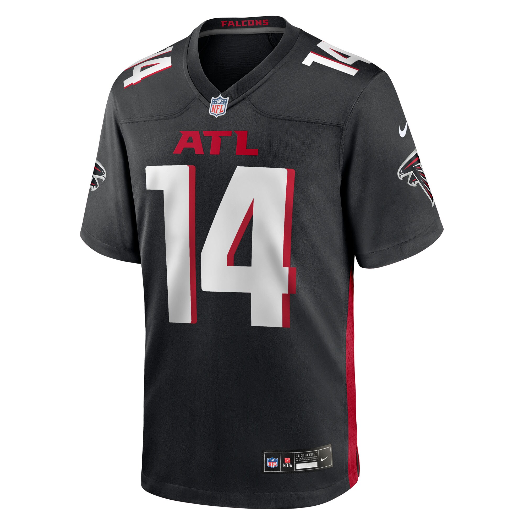Jamal Agnew Atlanta Falcons Nike Team Game Jersey – Black Clowdercats