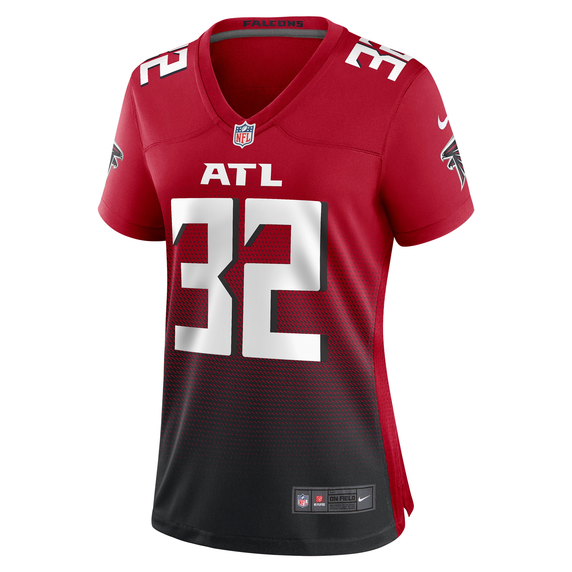 Jamal Anderson Atlanta Falcons Nike Women’s Retired Game Jersey – Red Clowdercats