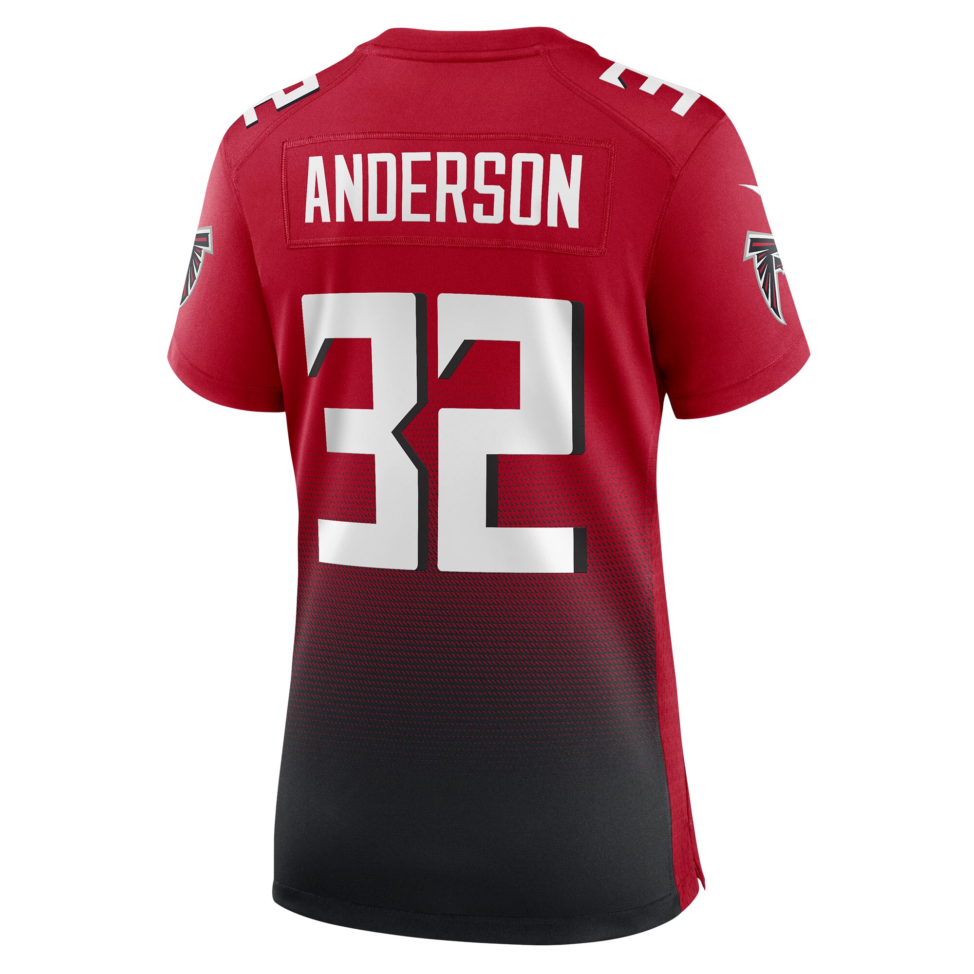 Jamal Anderson Atlanta Falcons Nike Women’s Retired Game Jersey – Red Clowdercats