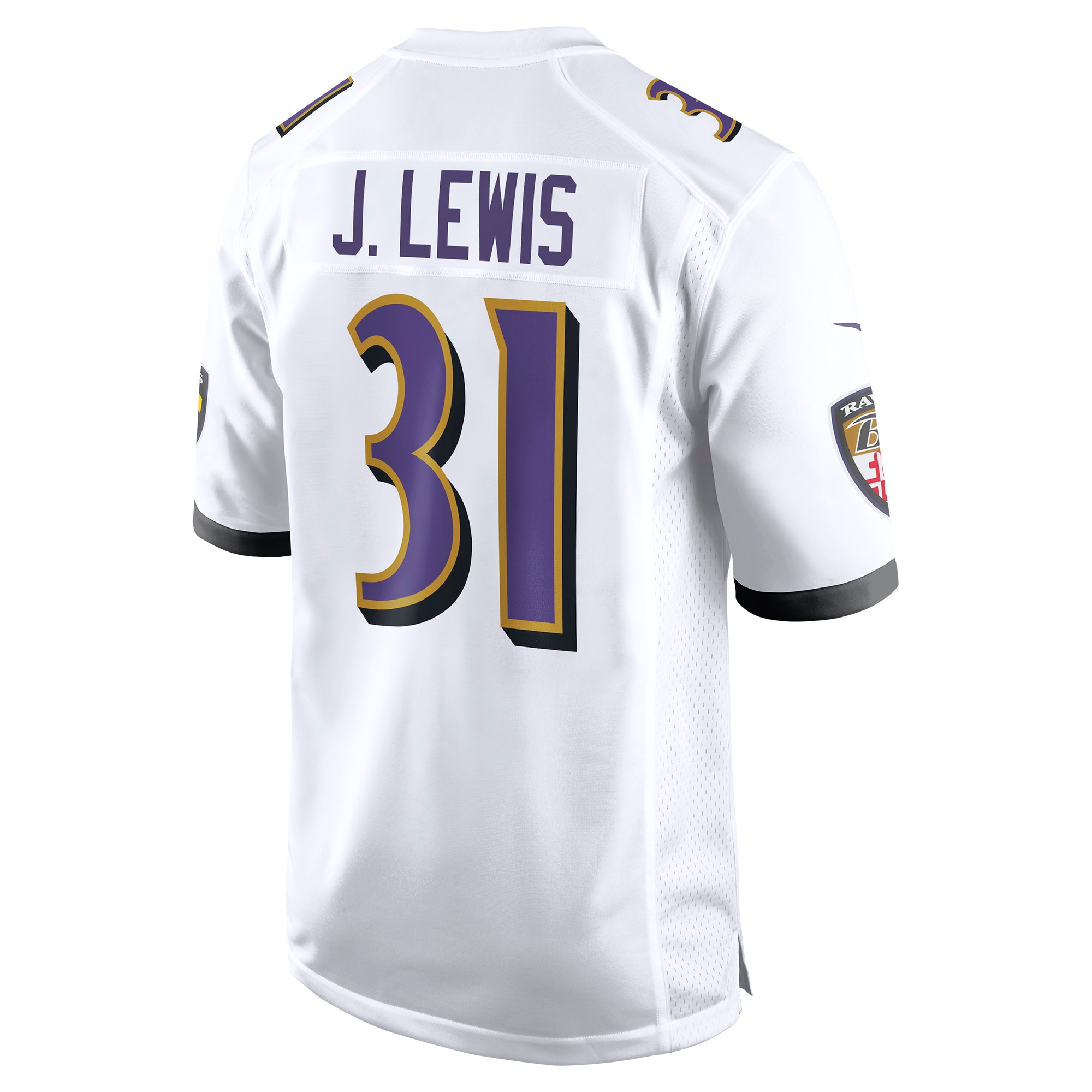 Jamal Lewis Baltimore Ravens Nike Retired Player Game Jersey – White Clowdercats