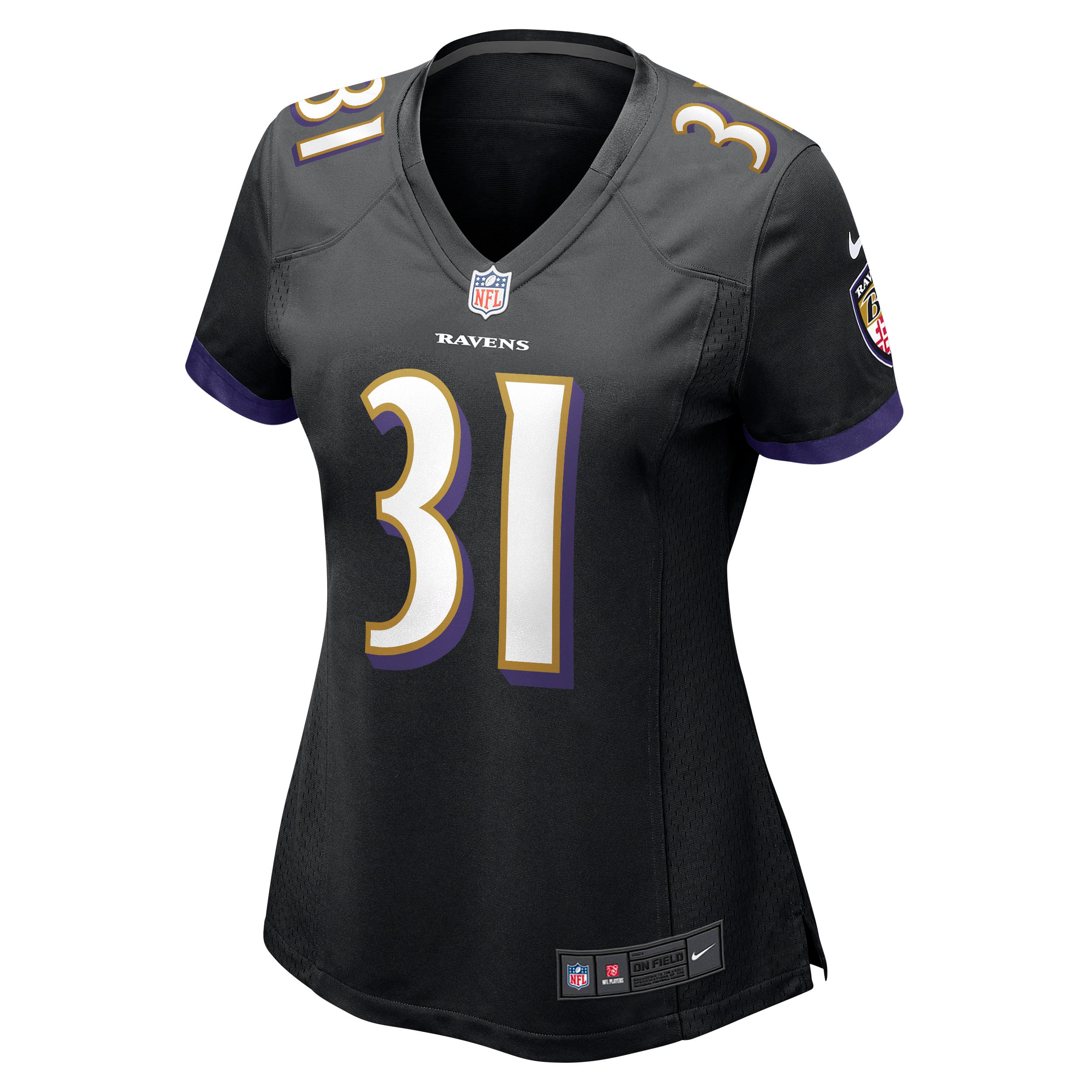 Jamal Lewis Baltimore Ravens Nike Women’s Retired Player Jersey – Black Clowdercats