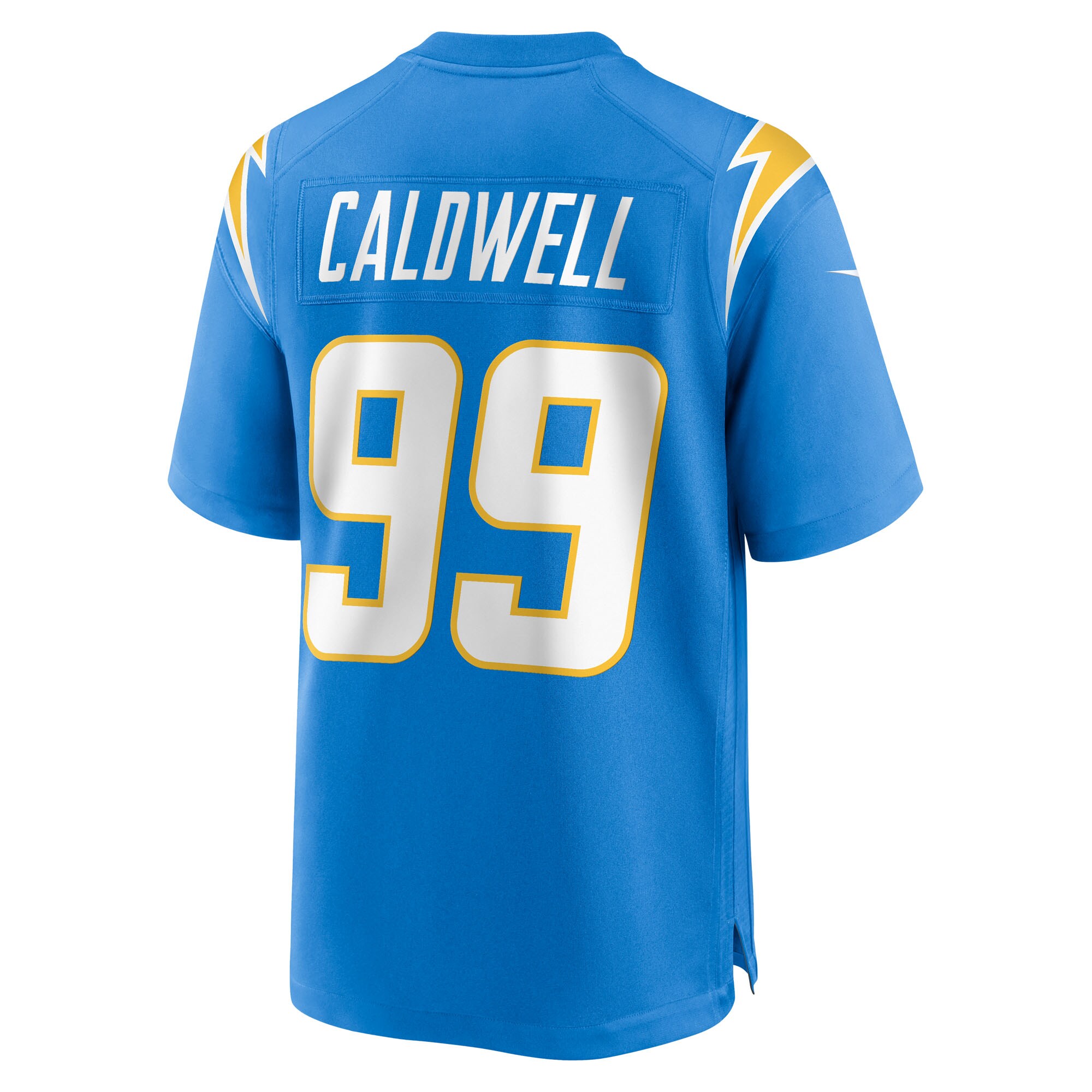 Jamaree Caldwell Los Angeles Chargers Nike Team Game Jersey – Powder Blue Clowdercats