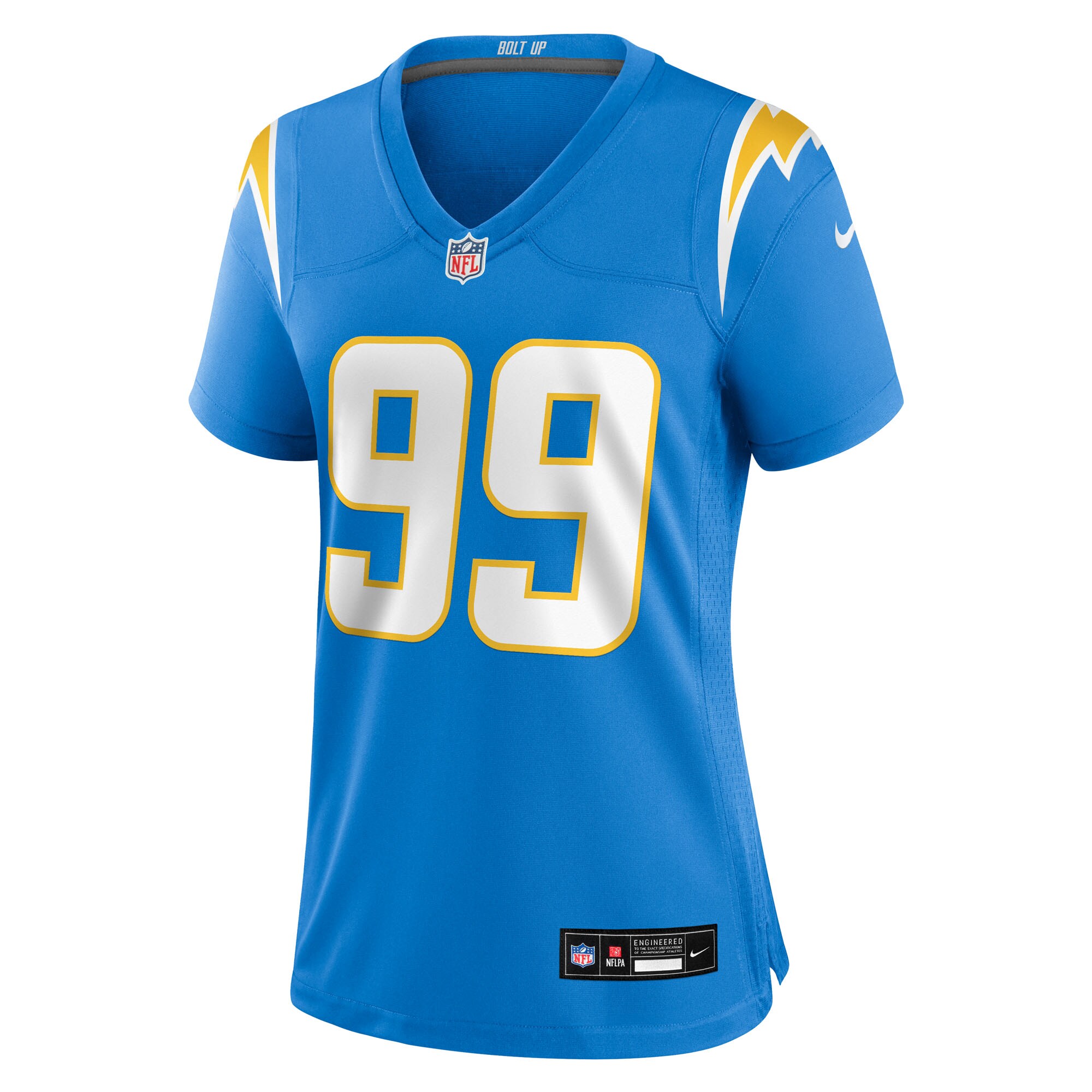 Jamaree Caldwell Los Angeles Chargers Nike Women’s Team Game Jersey – Powder Blue Clowdercats