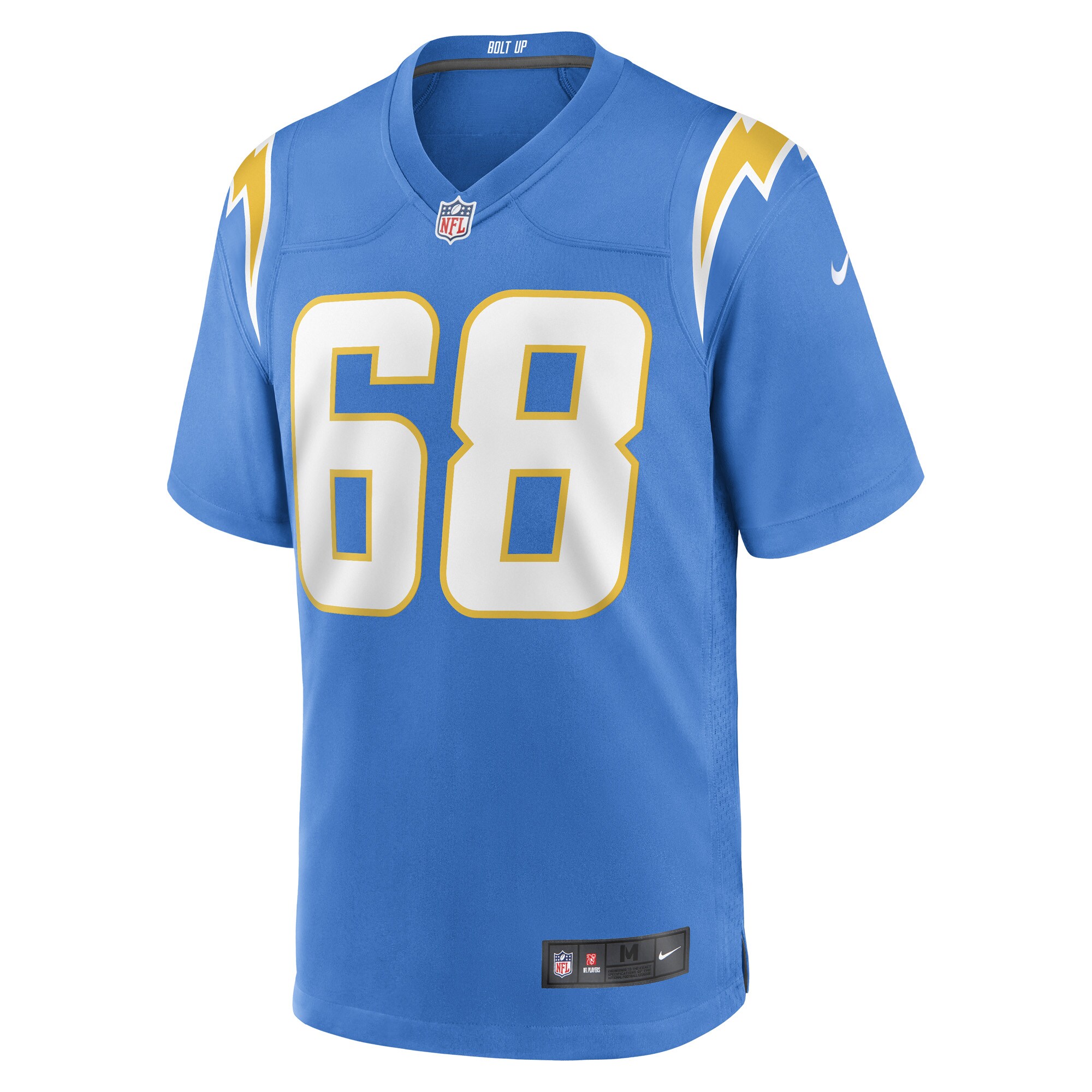 Jamaree Salyer Los Angeles Chargers Nike Game Player Jersey – Powder Blue Clowdercats