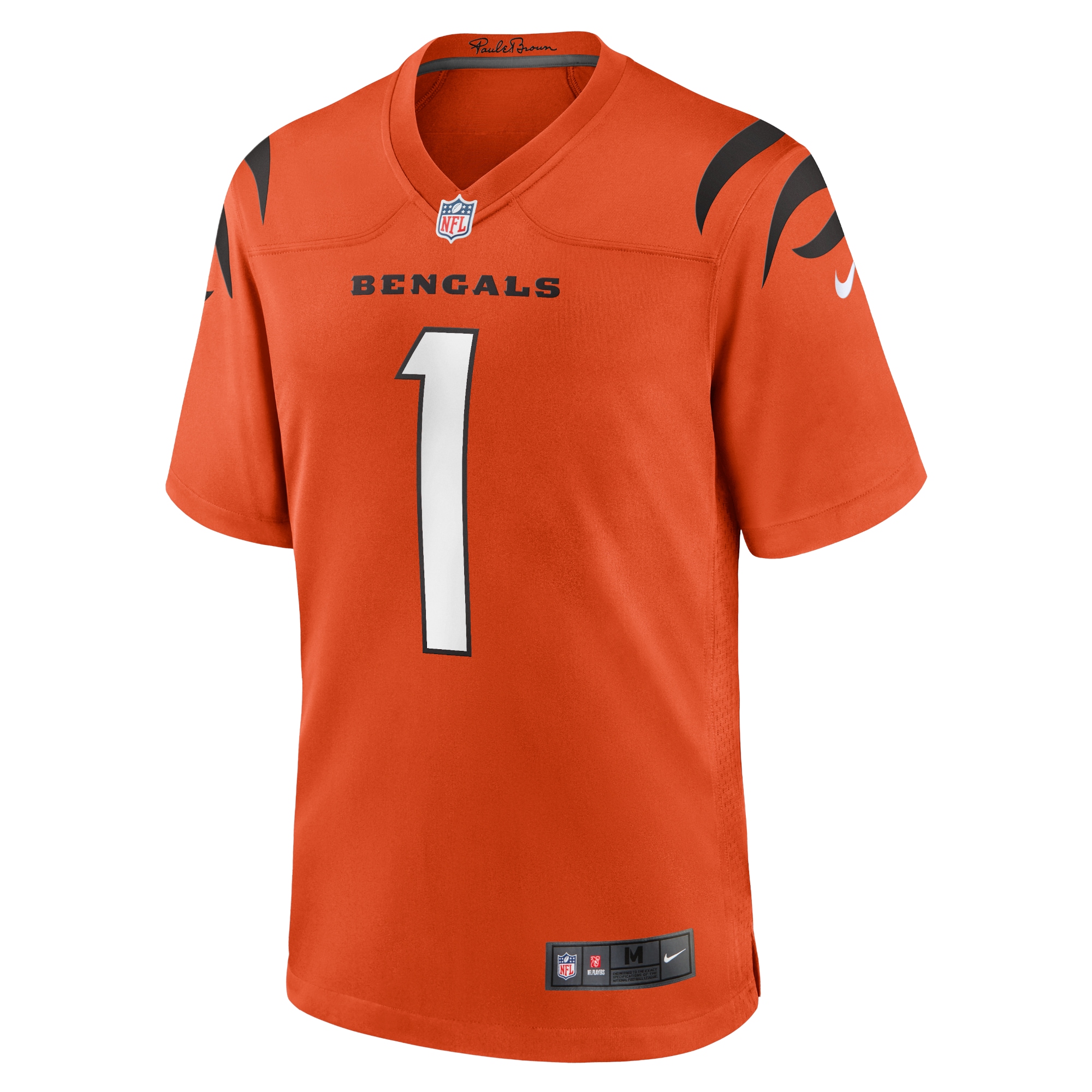 Ja’Marr Chase Cincinnati Bengals Nike Alternate Game Jersey – Orange Clowdercats