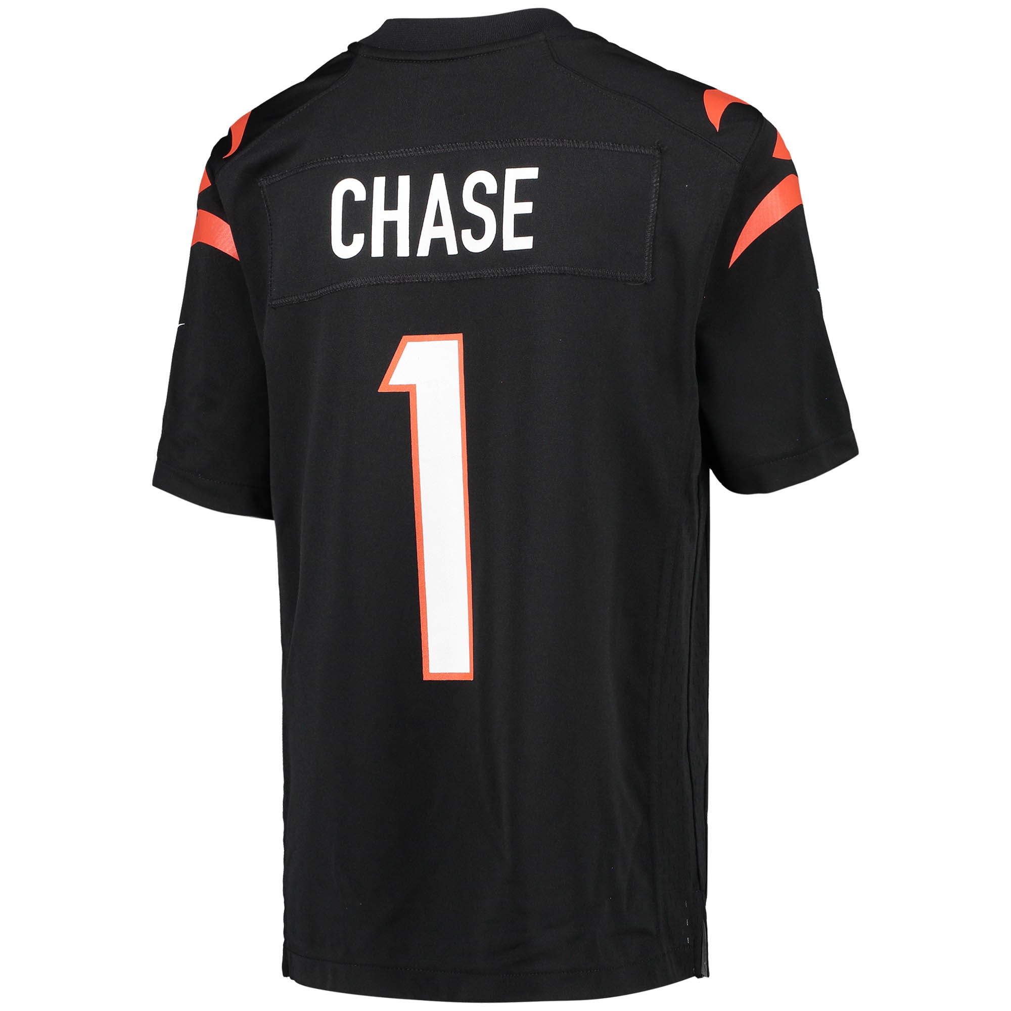 Ja’Marr Chase Cincinnati Bengals Nike Youth Game Jersey – Black Clowdercats