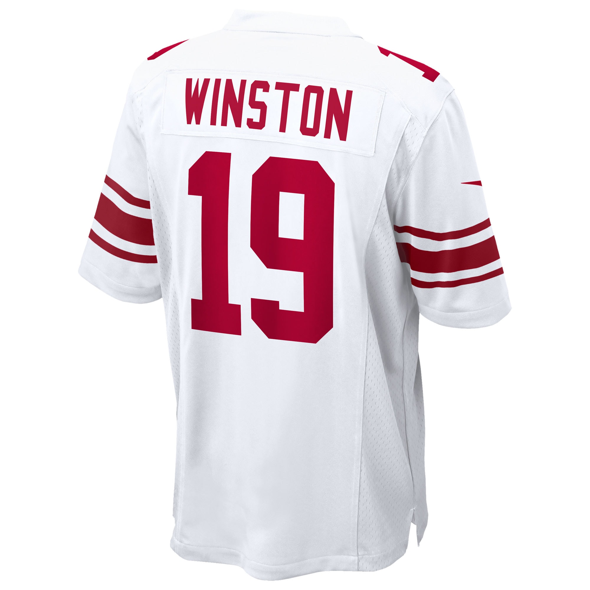 Jameis Winston New York Giants Nike Game Jersey – White Clowdercats