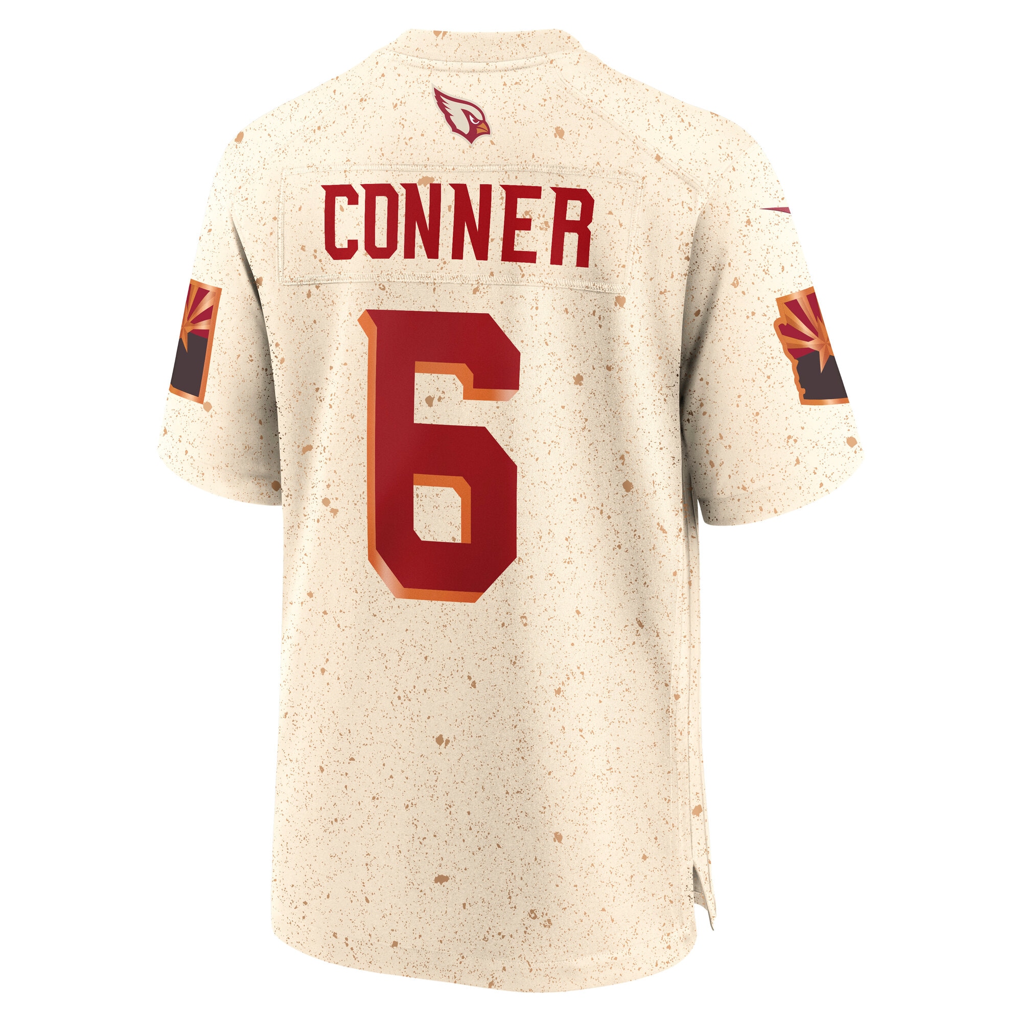 James Conner Arizona Cardinals Nike 2025 Rivalries Collection Game Jersey – Natural