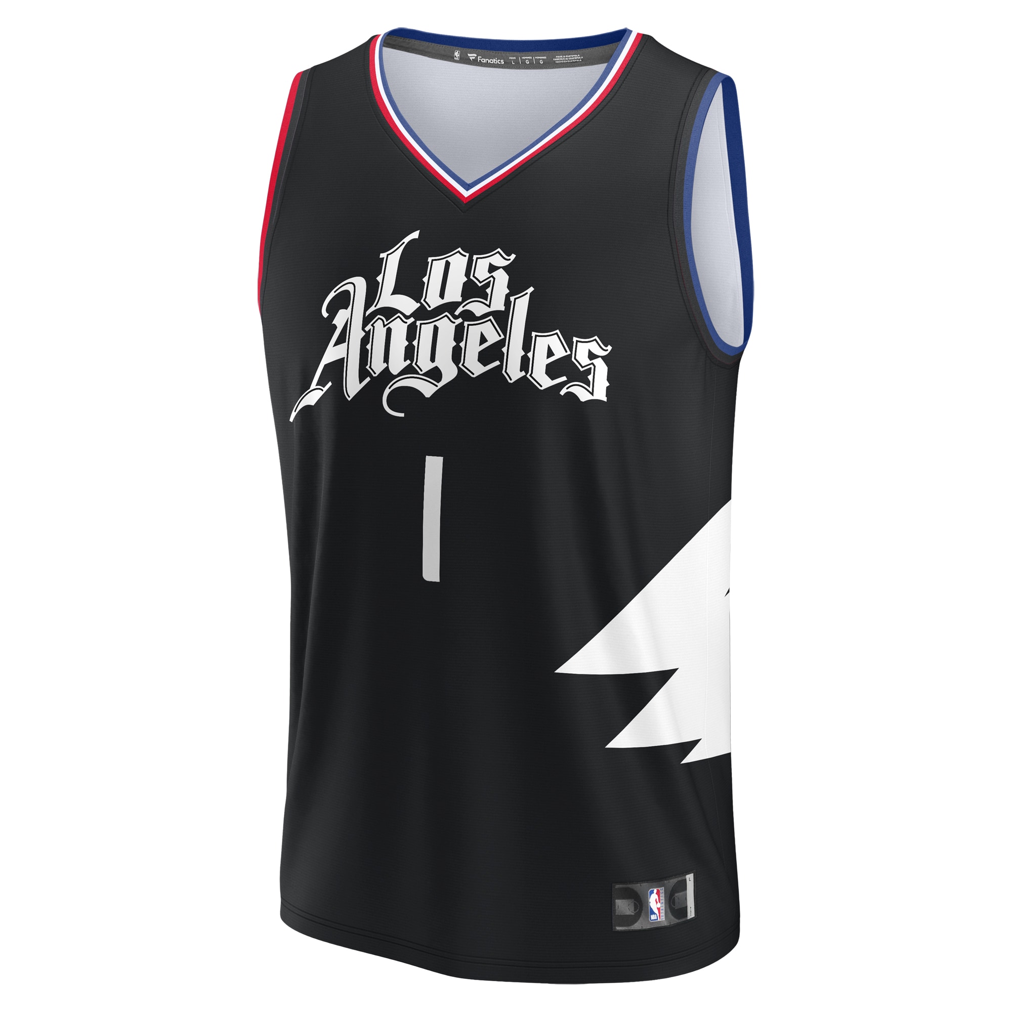 James Harden LA Clippers Fanatics Youth Fast Break Player Jersey – Statement Edition – Black Clowdercats