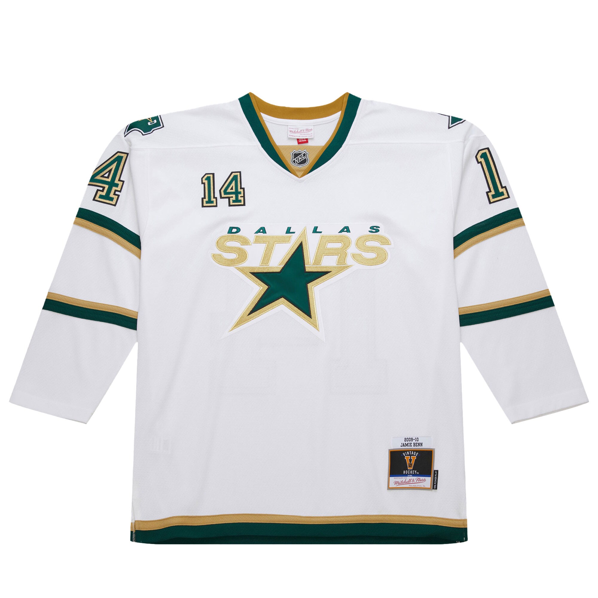 Jamie Benn Dallas Stars 2009-10 Power Play Jersey – White Clowdercats