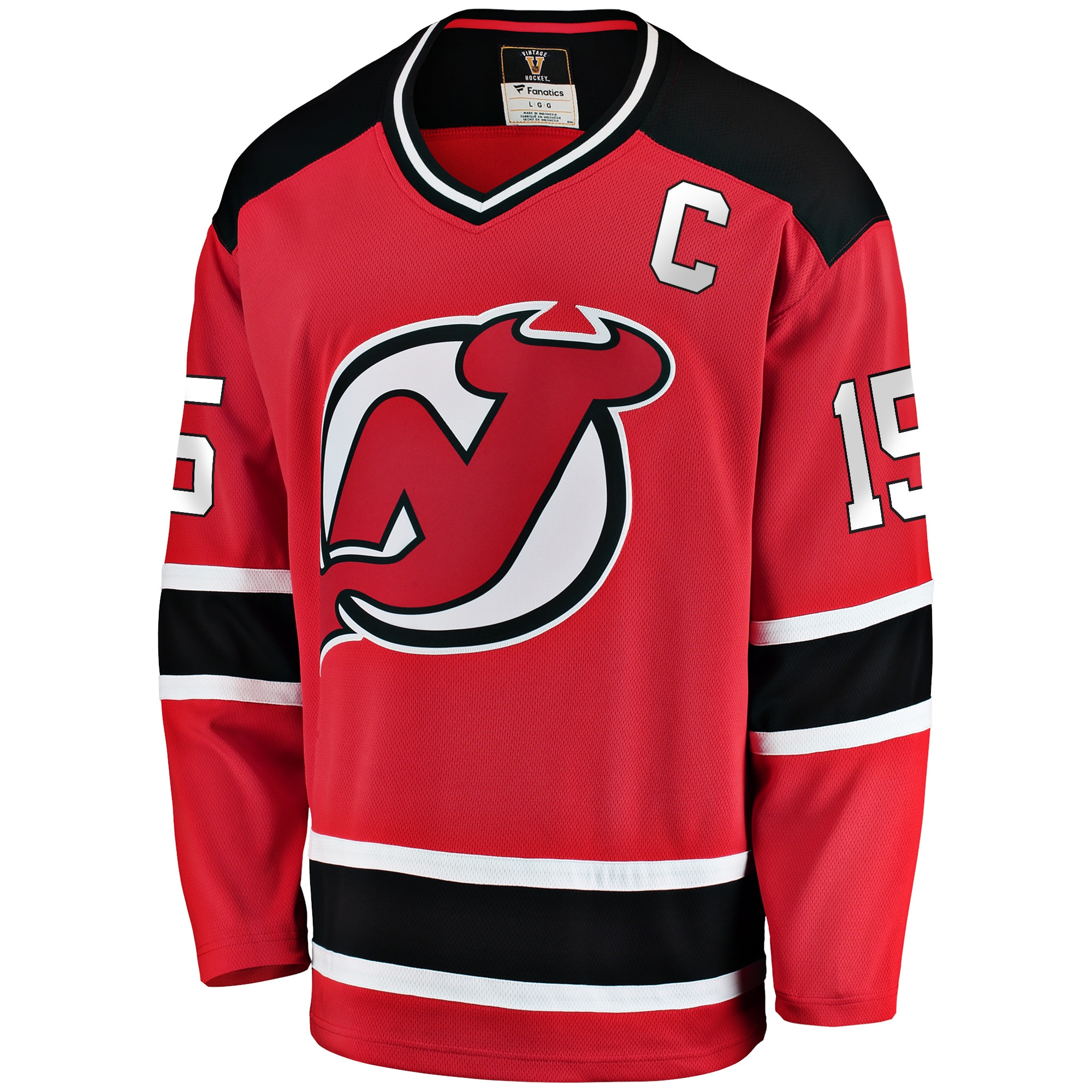 Jamie Langenbrunner New Jersey Devils Fanatics Premier Breakaway Retired Player Jersey – Red Clowdercats