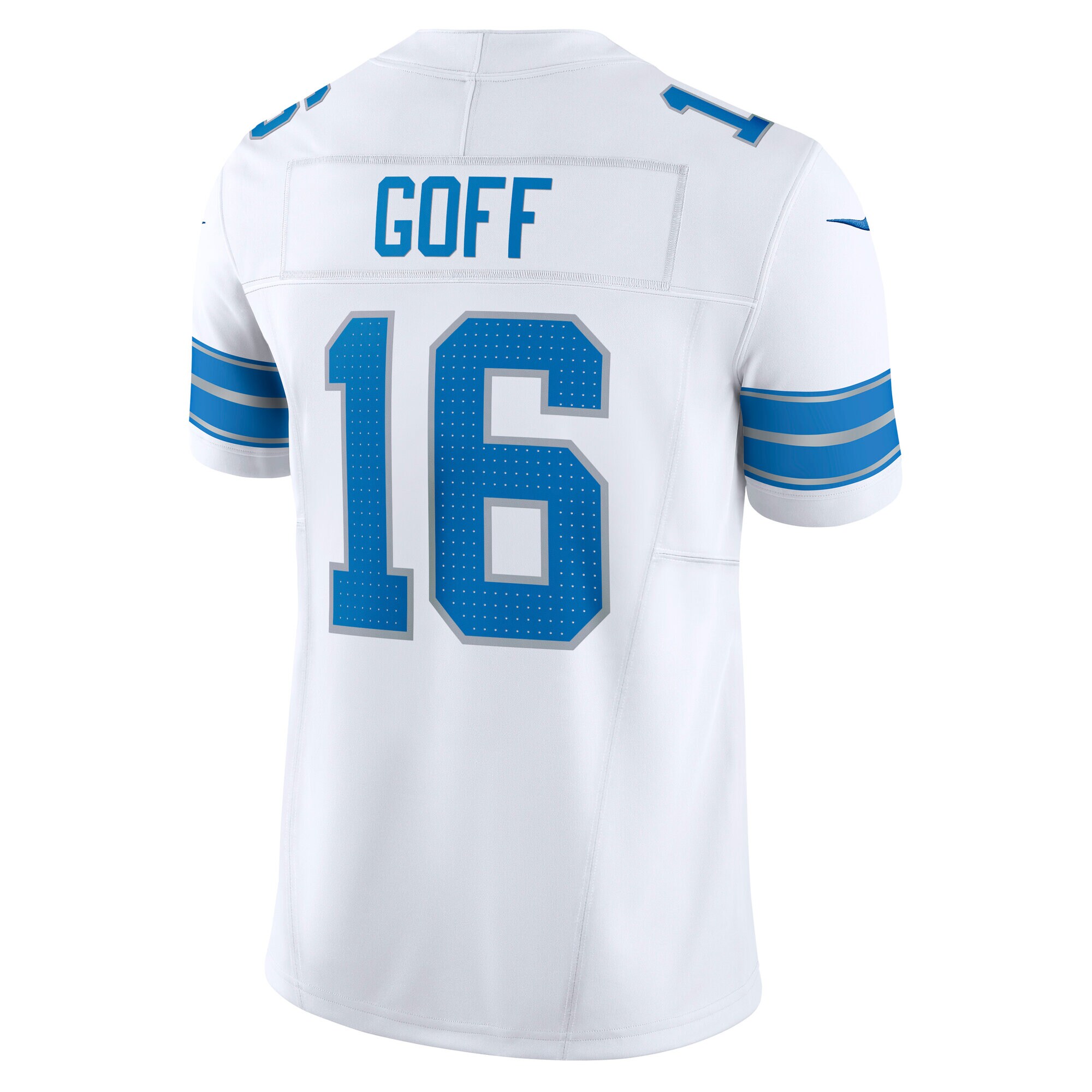 Jared Goff Detroit Lions Nike Vapor F.U.S.E. Limited Jersey – White Clowdercats