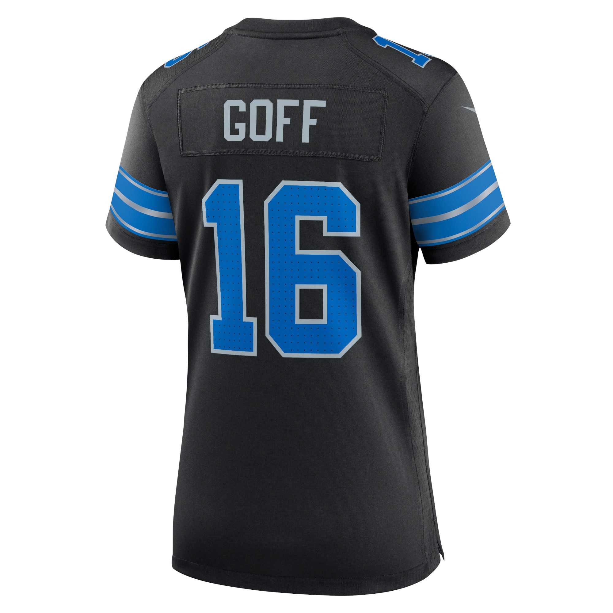 Jared Goff Detroit Lions Nike Women’s 2nd Alternate Game Jersey – Black Clowdercats