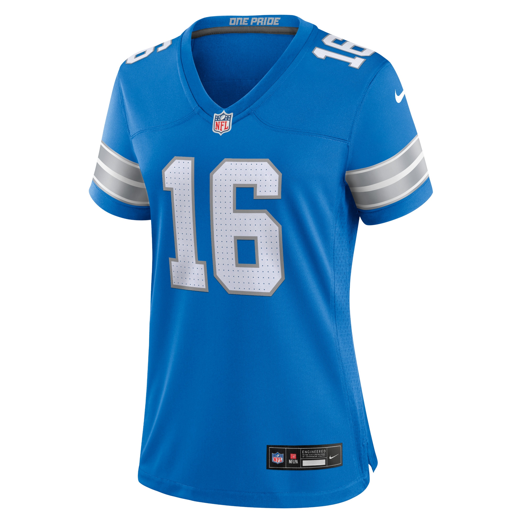 Jared Goff Detroit Lions Nike Women’s Game Jersey – Blue Clowdercats