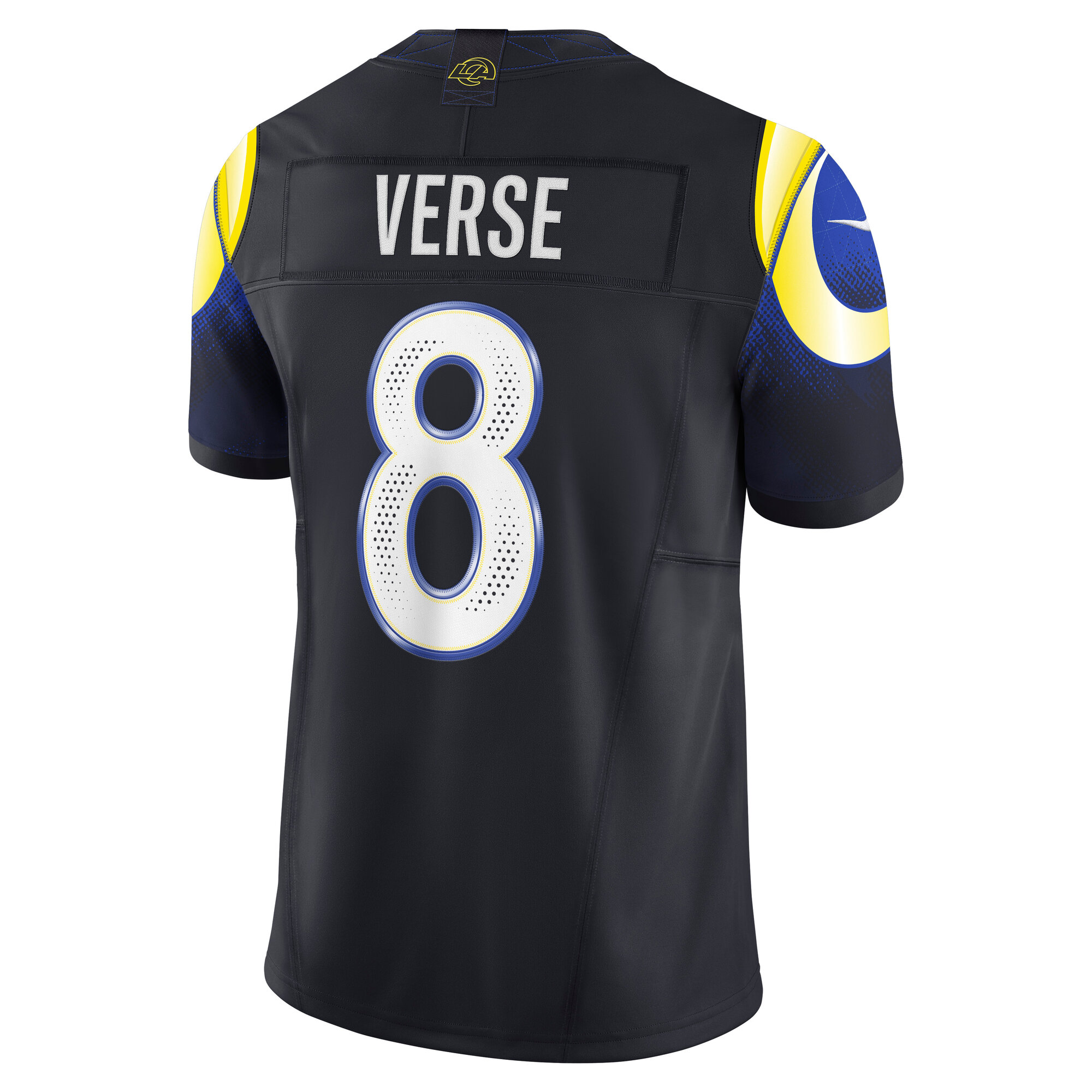 Jared Verse Los Angeles Rams Nike 2025 Rivalries Collection Limited Jersey – Midnight Blue Clowdercats