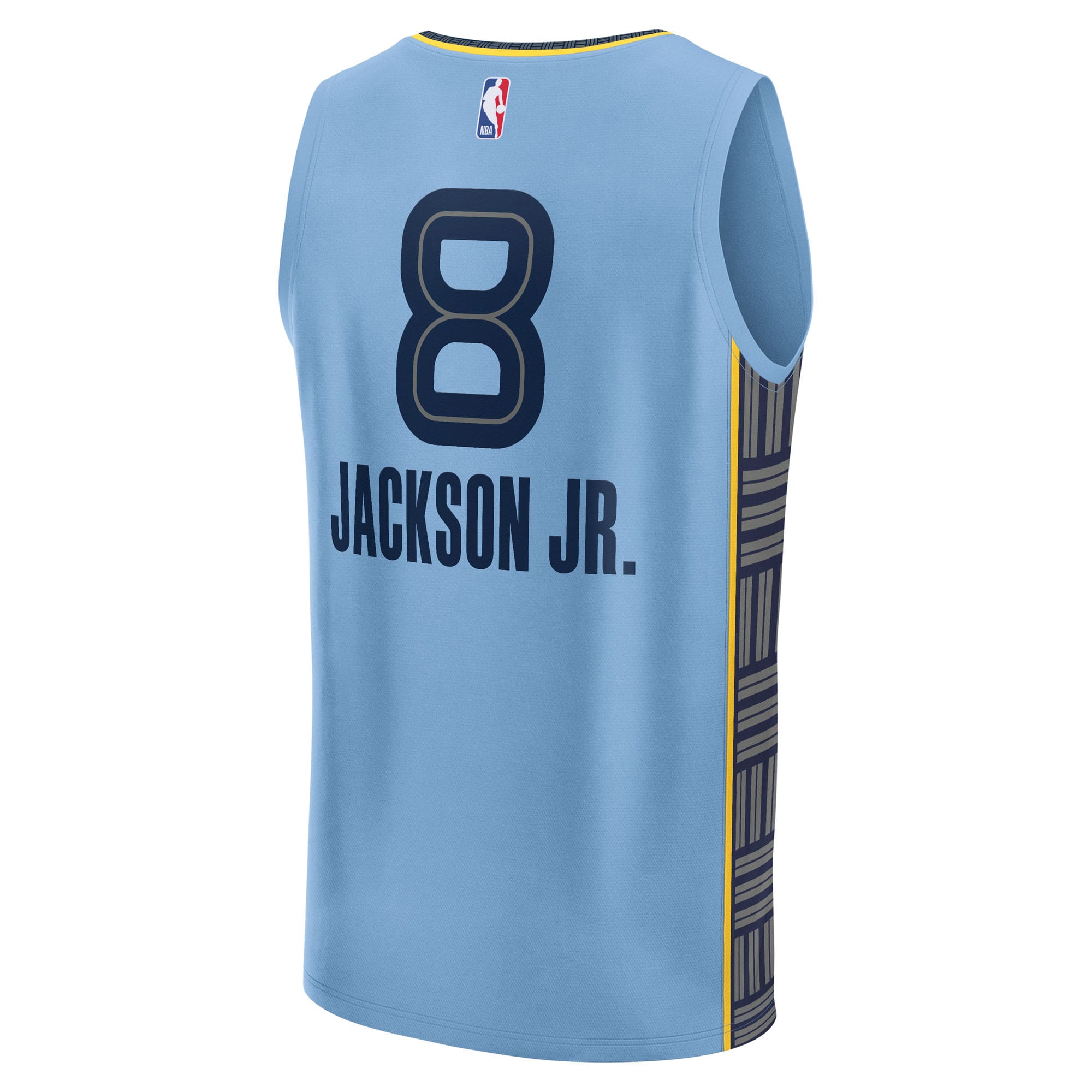 Jaren Jackson Jr. Memphis Grizzlies Fanatics Youth Fast Break Replica Jersey – Light Blue – Statement Edition Clowdercats