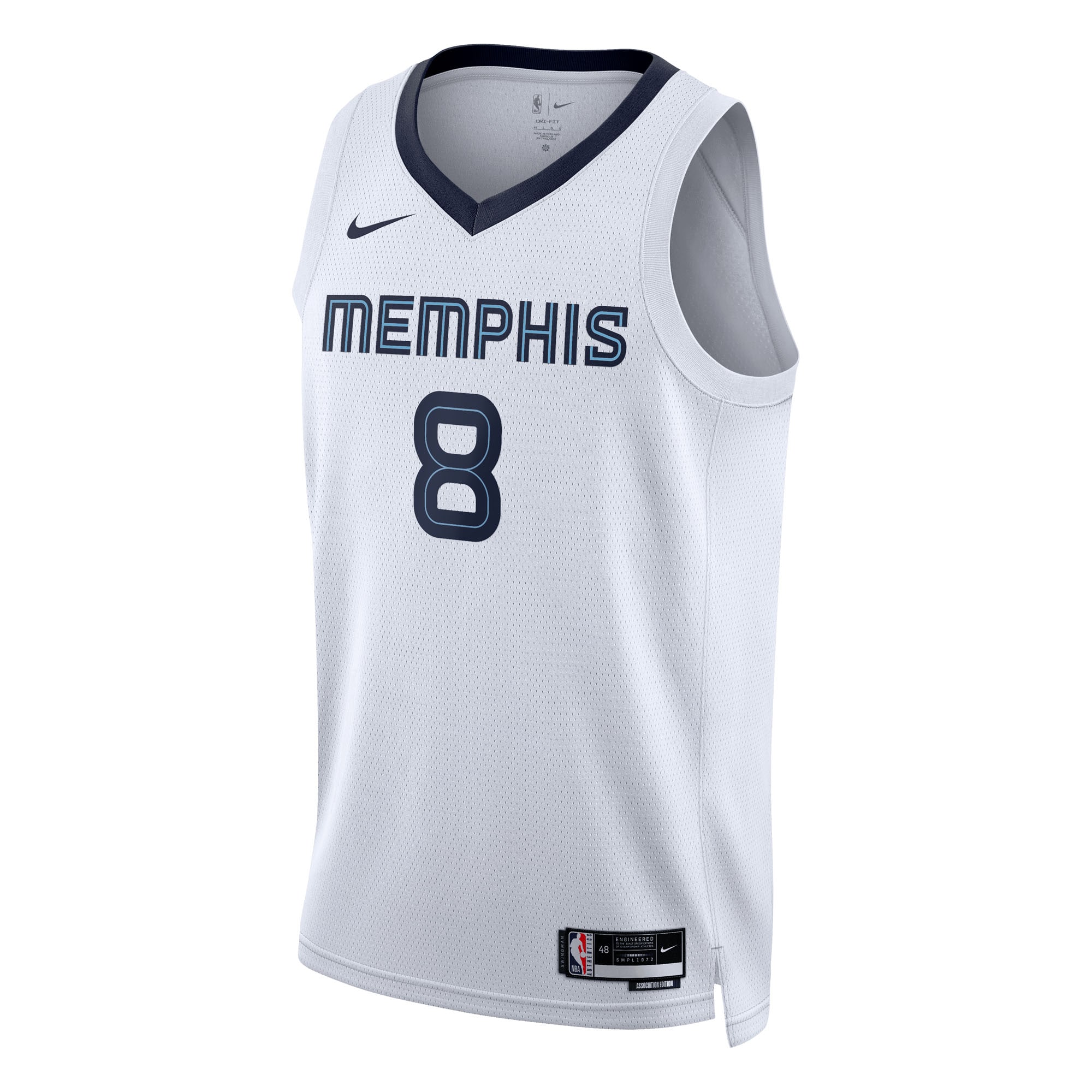 Jaren Jackson Jr. Memphis Grizzlies Nike Unisex Swingman Jersey – White – Association Edition Clowdercats