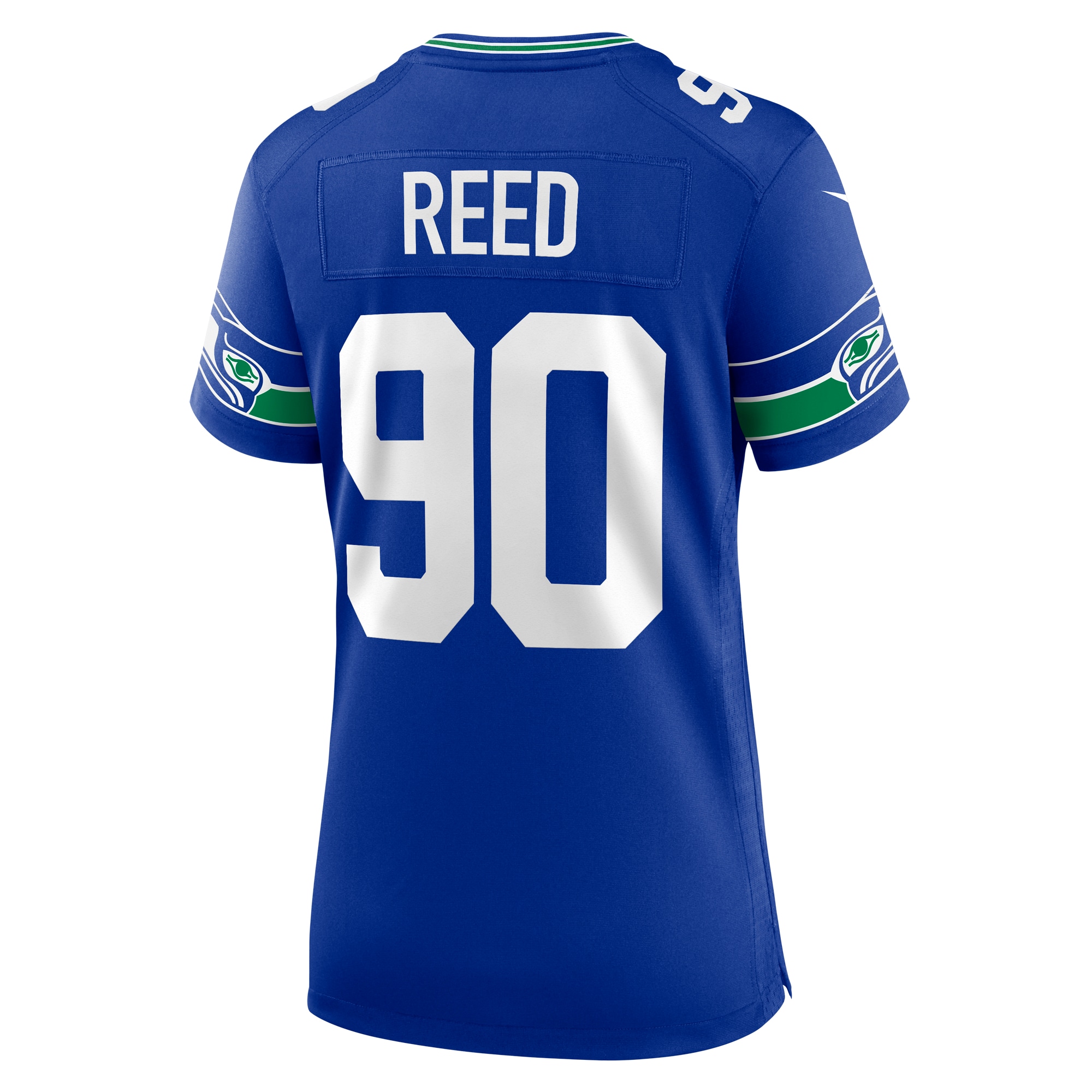 Jarran Reed Seattle Seahawks Nike Women’s Throwback Player Game Jersey – Royal Clowdercats