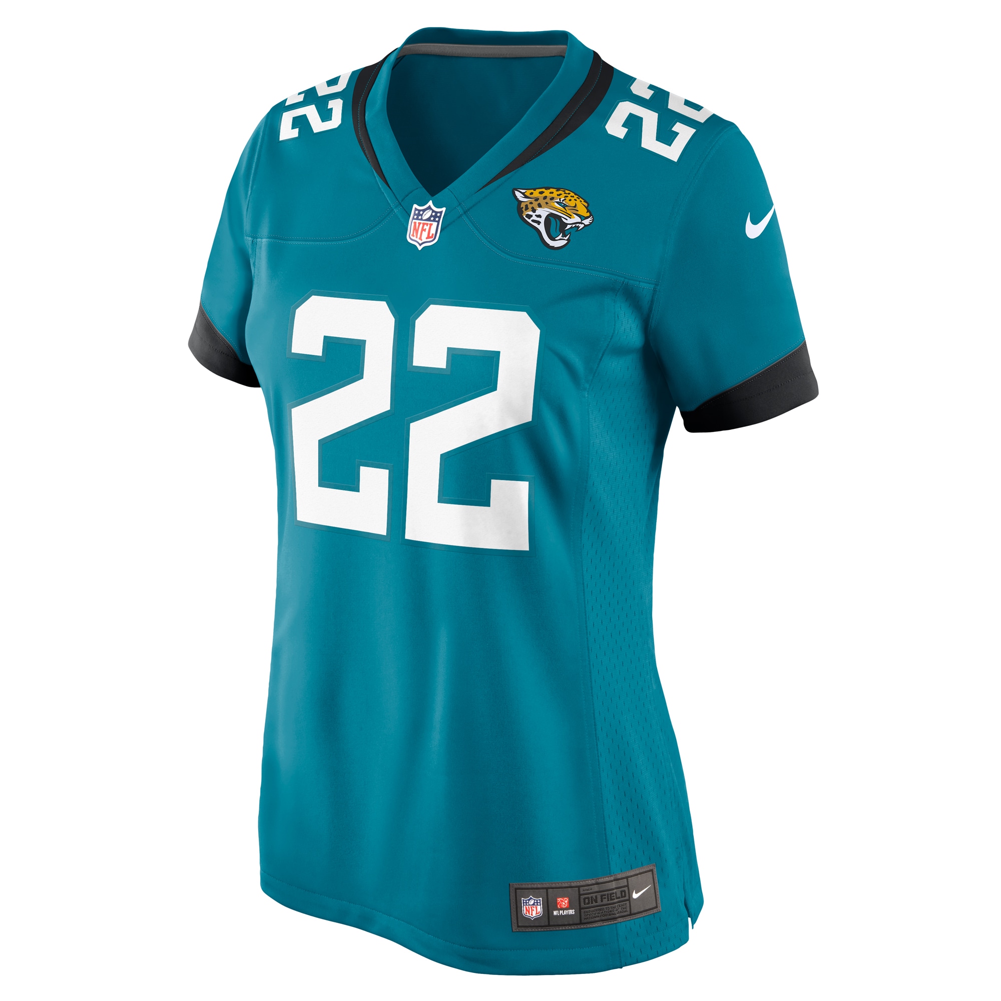 Jarrian Jones Jacksonville Jaguars Nike Women’s Game Jersey – Teal Clowdercats