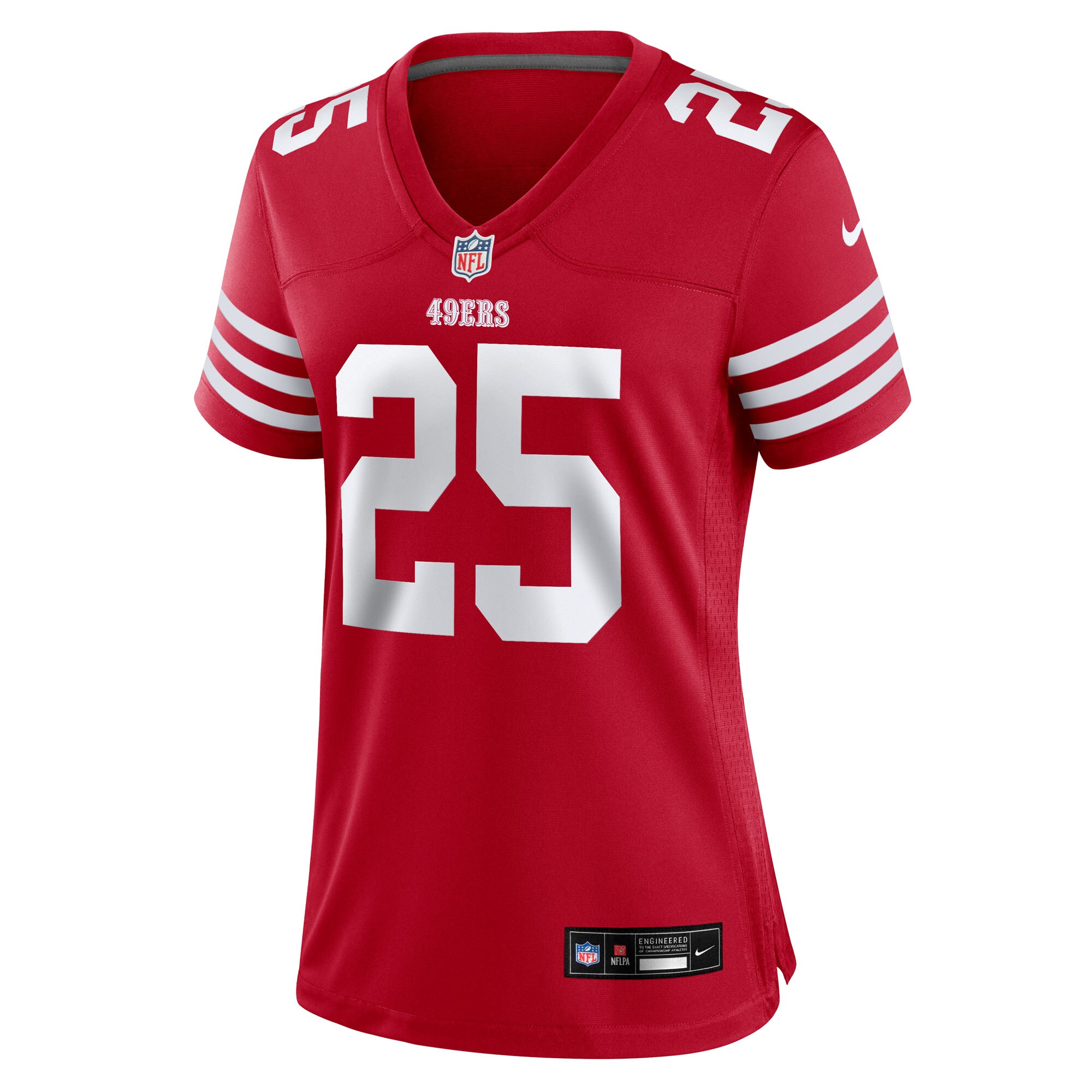Jason Pinnock San Francisco 49ers Nike Women’s Team Game Jersey – Scarlet Clowdercats