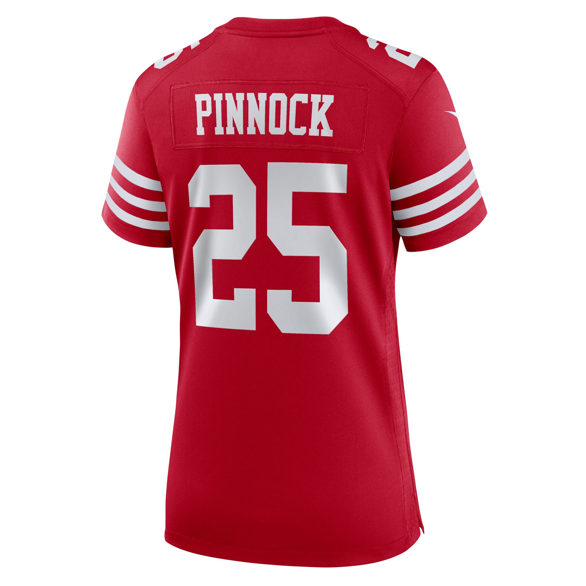 Jason Pinnock San Francisco 49ers Nike Women’s Team Game Jersey – Scarlet Clowdercats
