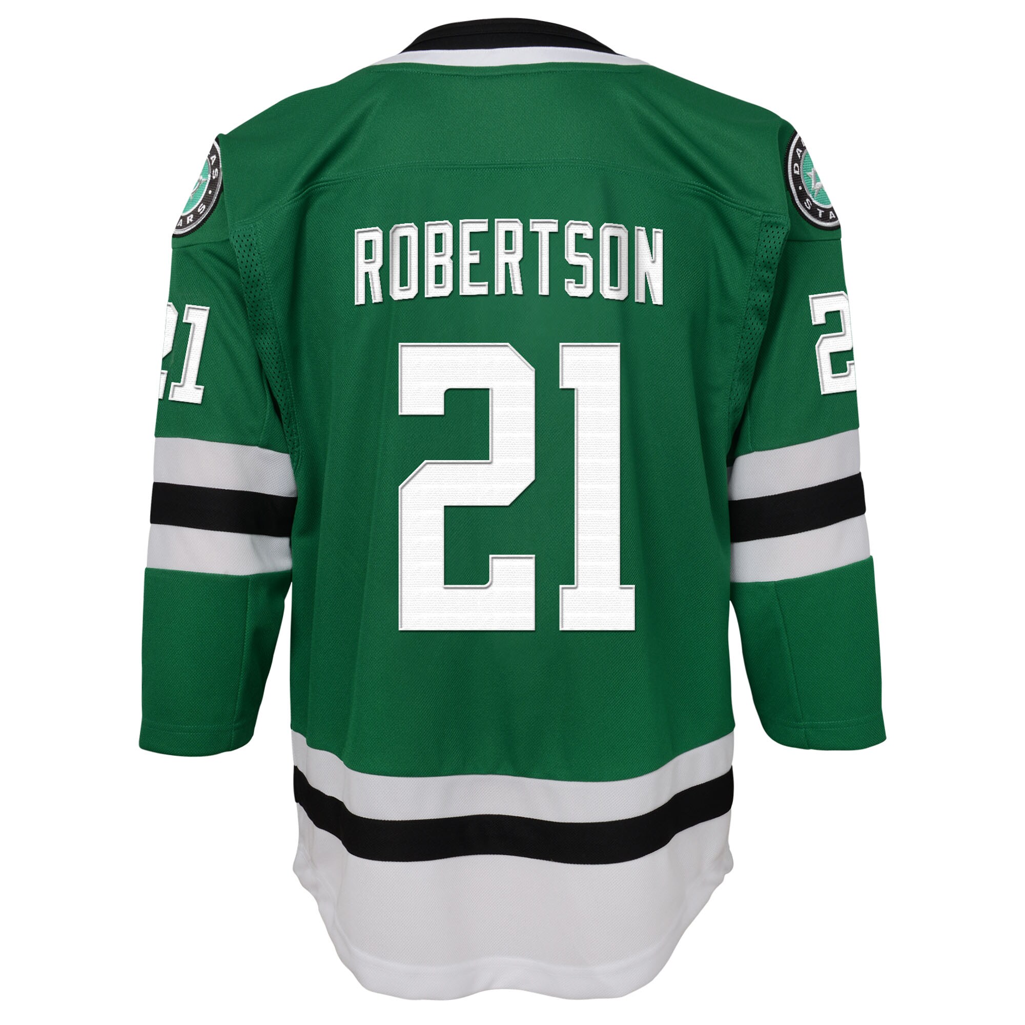 Jason Robertson Dallas Stars Youth Home Premier Player Jersey – Kelly Green Clowdercats