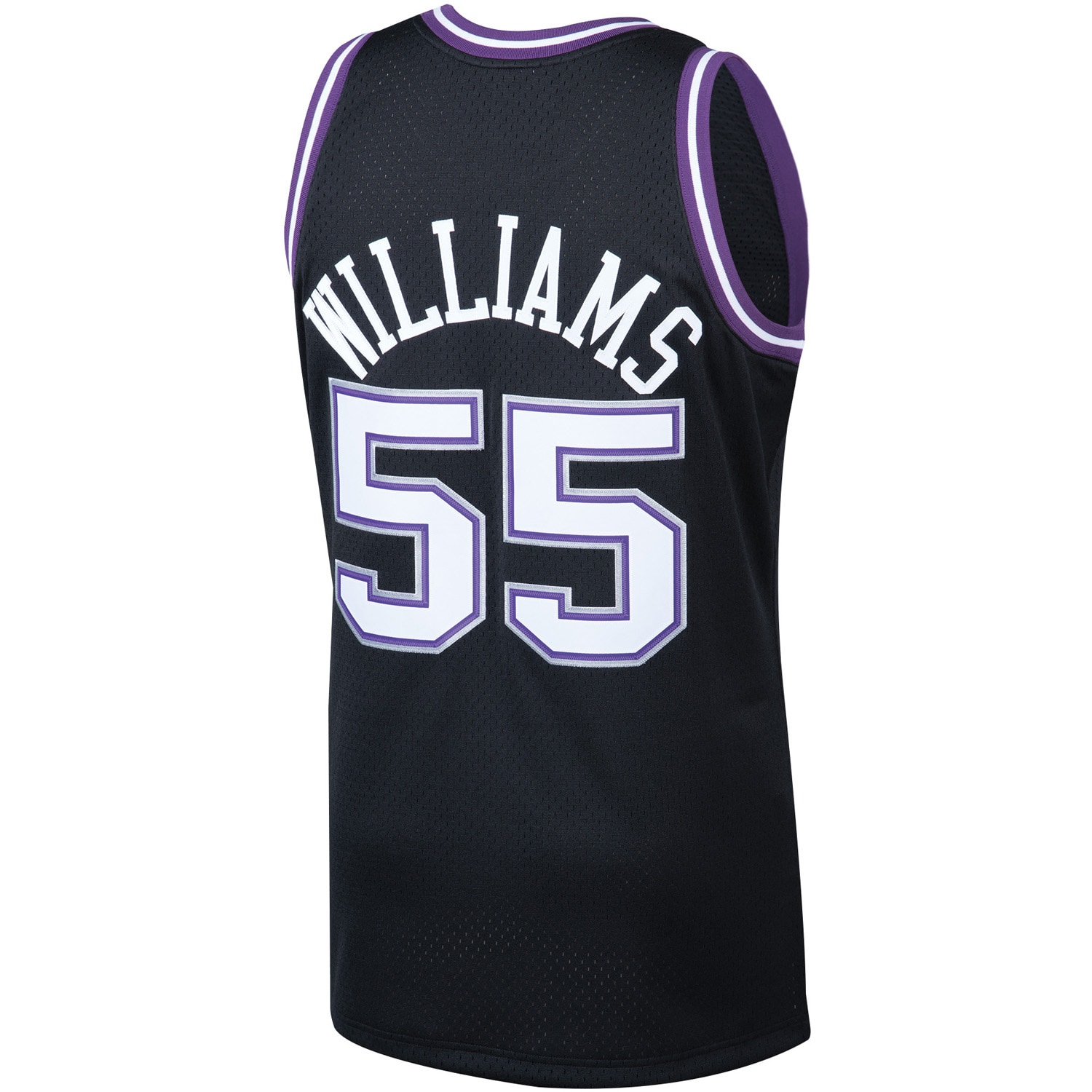 Jason Williams Sacramento Kings Mitchell & Ness 2000/01 Hardwood Classics Swingman Jersey – Black Clowdercats