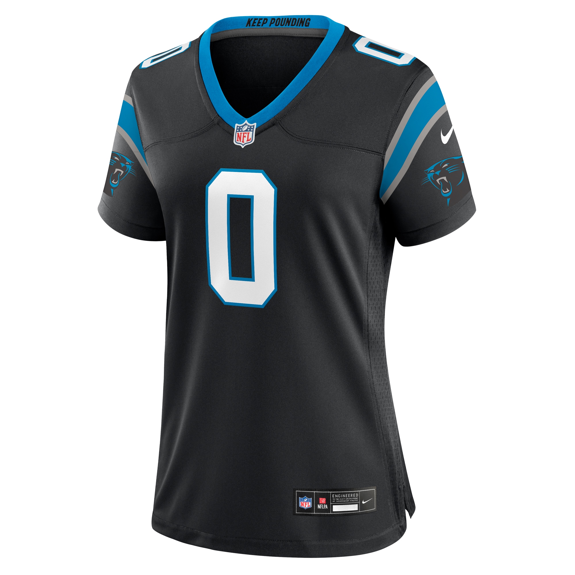Ja’Tavion Sanders Carolina Panthers Nike Women’s Game Jersey – Black Clowdercats