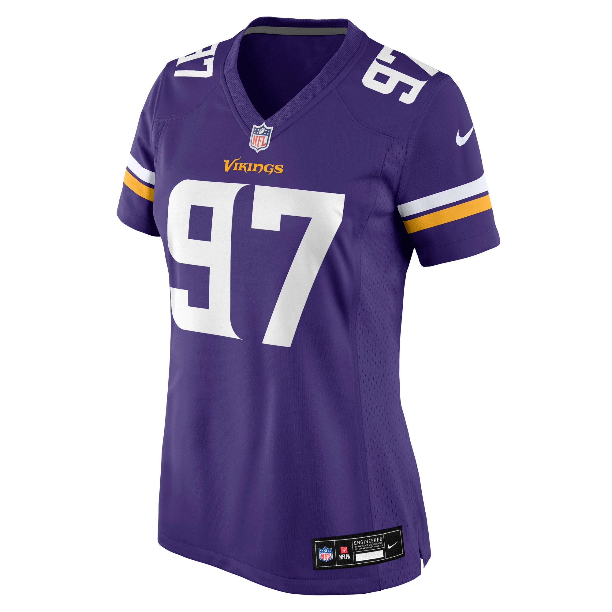 Javon Hargrave Minnesota Vikings Nike Women’s Team Game Jersey – Purple Clowdercats