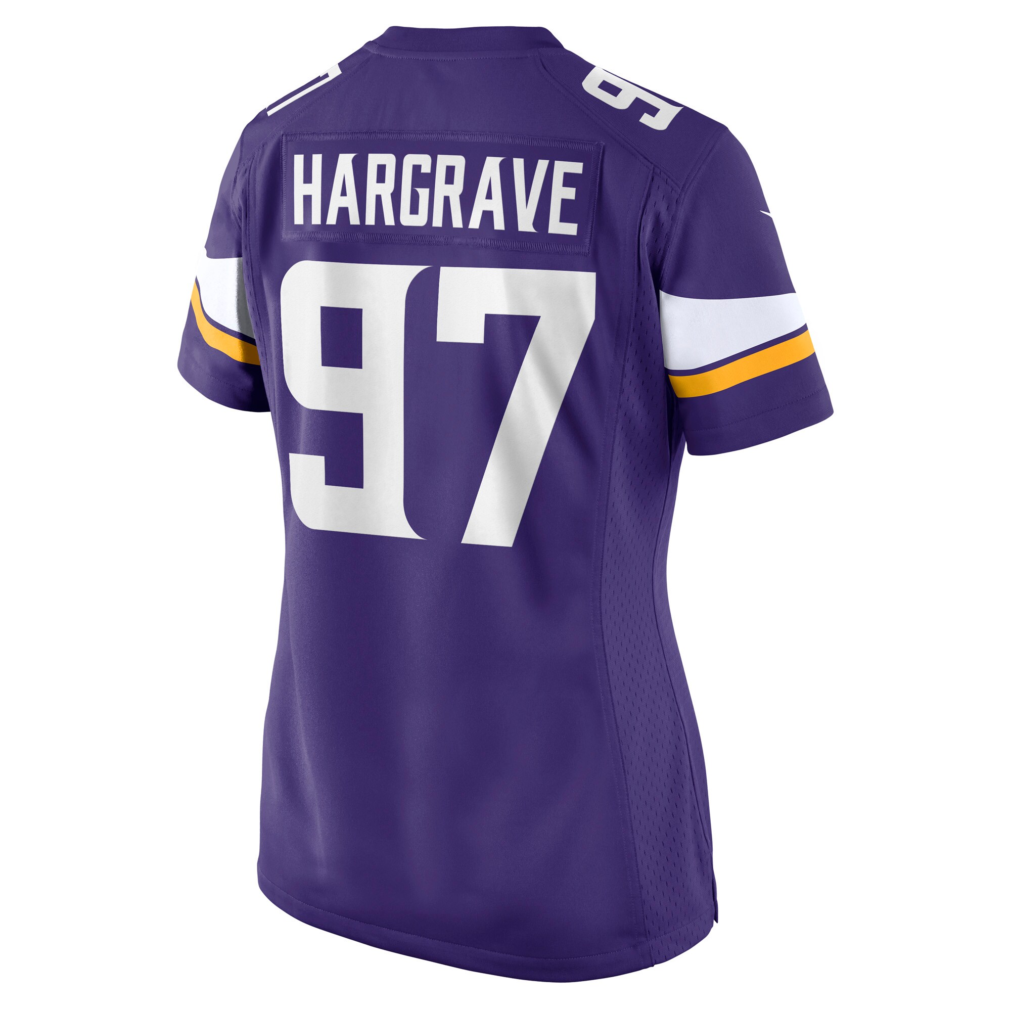 Javon Hargrave Minnesota Vikings Nike Women’s Team Game Jersey – Purple Clowdercats