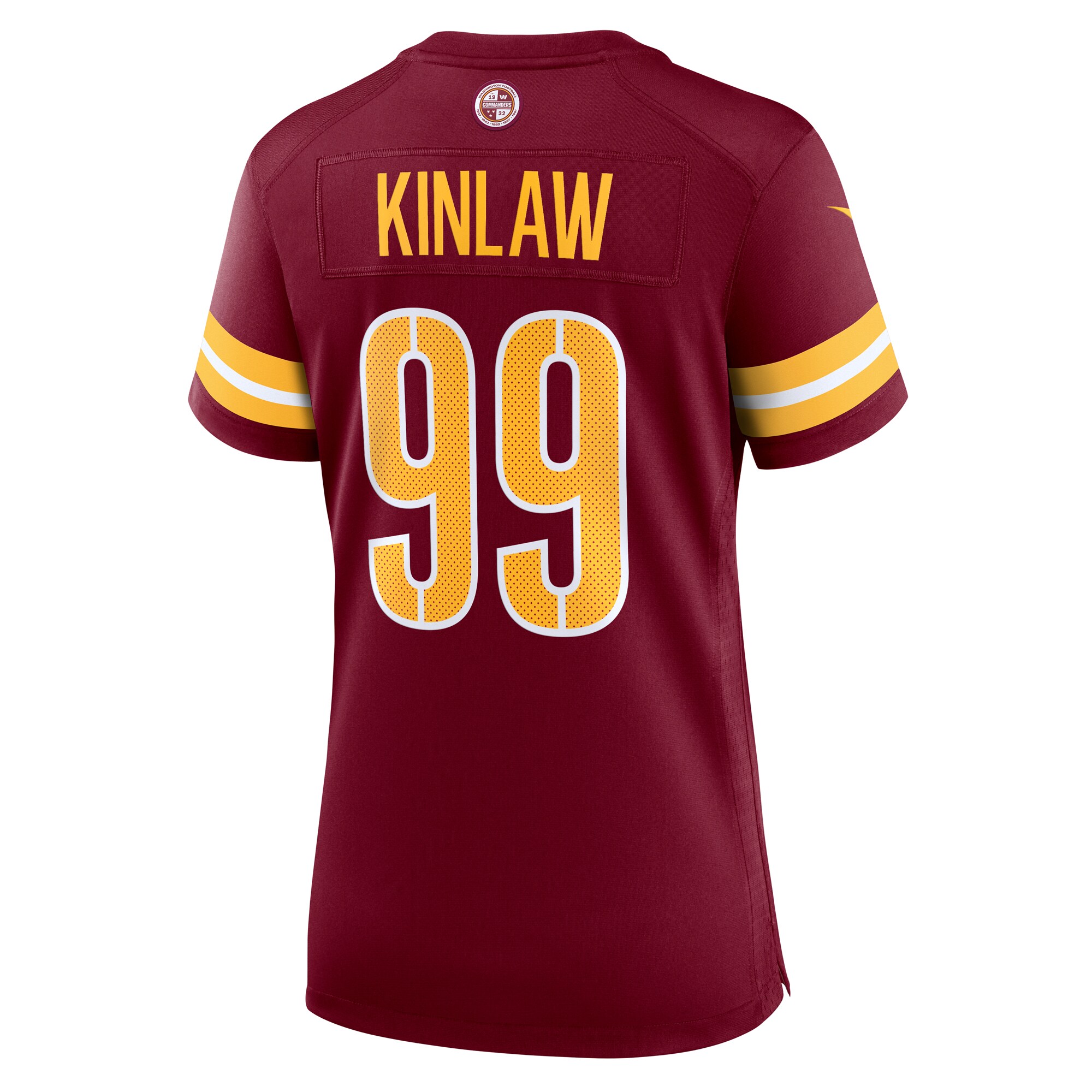 Javon Kinlaw Washington Commanders Nike Women’s Team Game Jersey – Burgundy Clowdercats