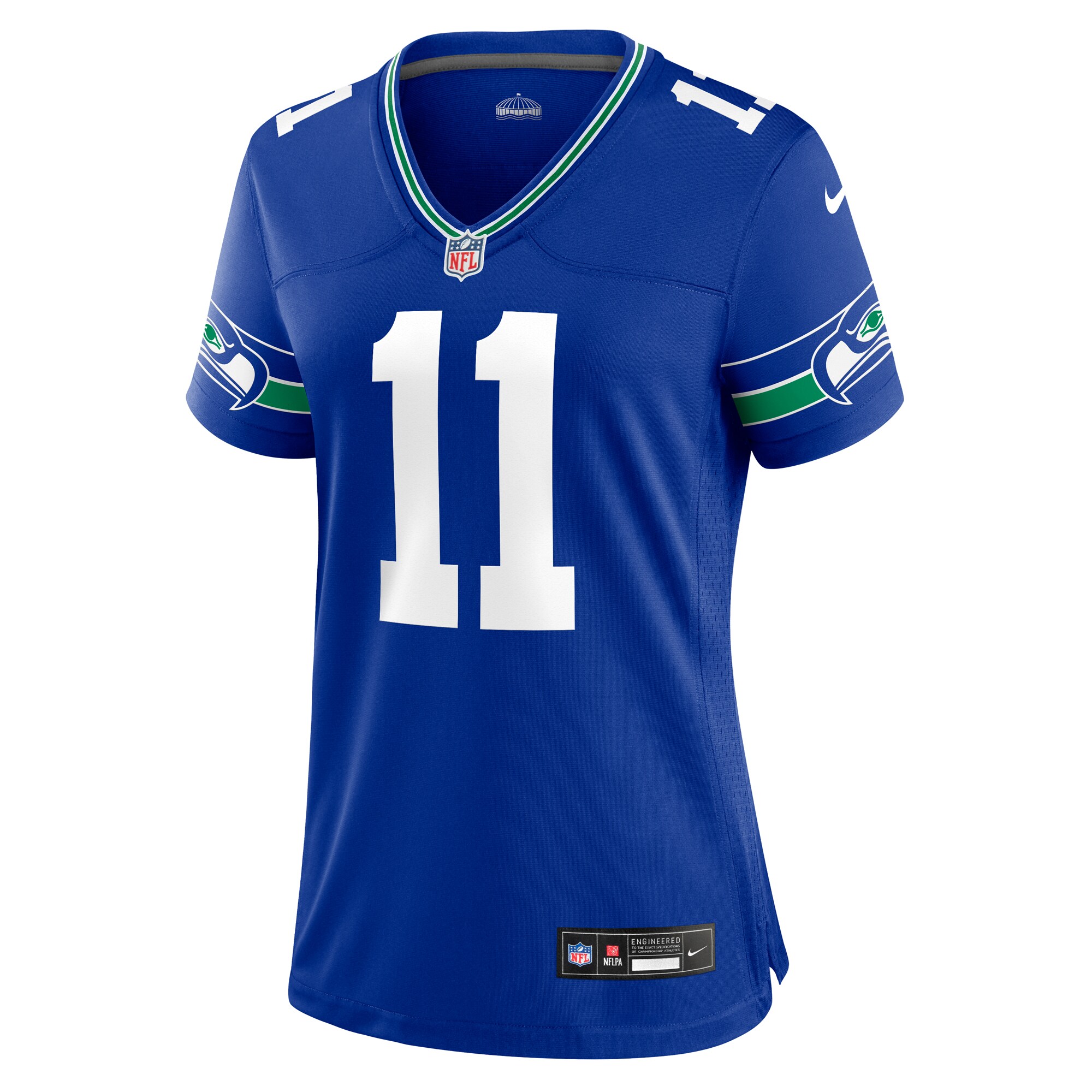 Jaxon Smith-Njigba Seattle Seahawks Nike Women’s Throwback Player Game Jersey – Royal Clowdercats