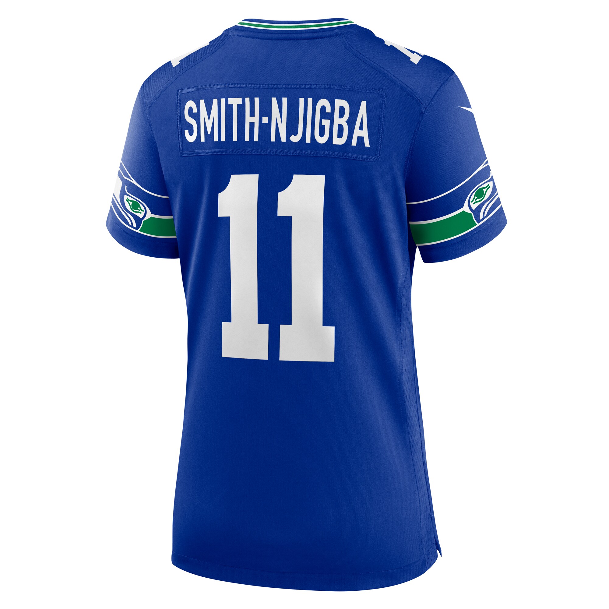 Jaxon Smith-Njigba Seattle Seahawks Nike Women’s Throwback Player Game Jersey – Royal Clowdercats