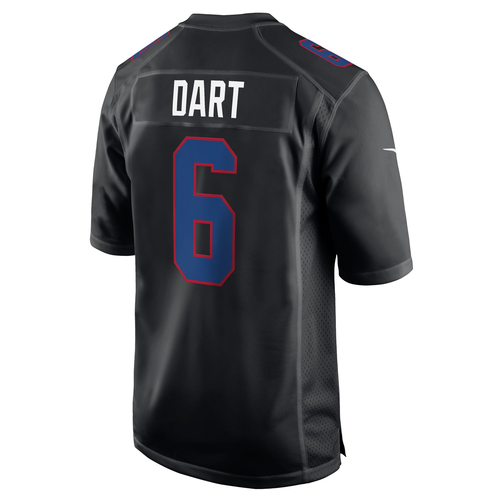 Jaxson Dart New York Giants Nike Fashion Game Jersey – Carbon Black Clowdercats