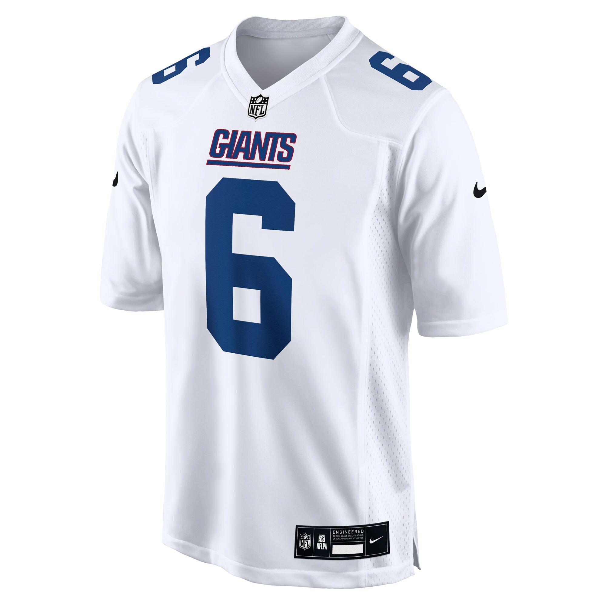 Jaxson Dart New York Giants Nike Fashion Game Jersey – Tundra White Clowdercats